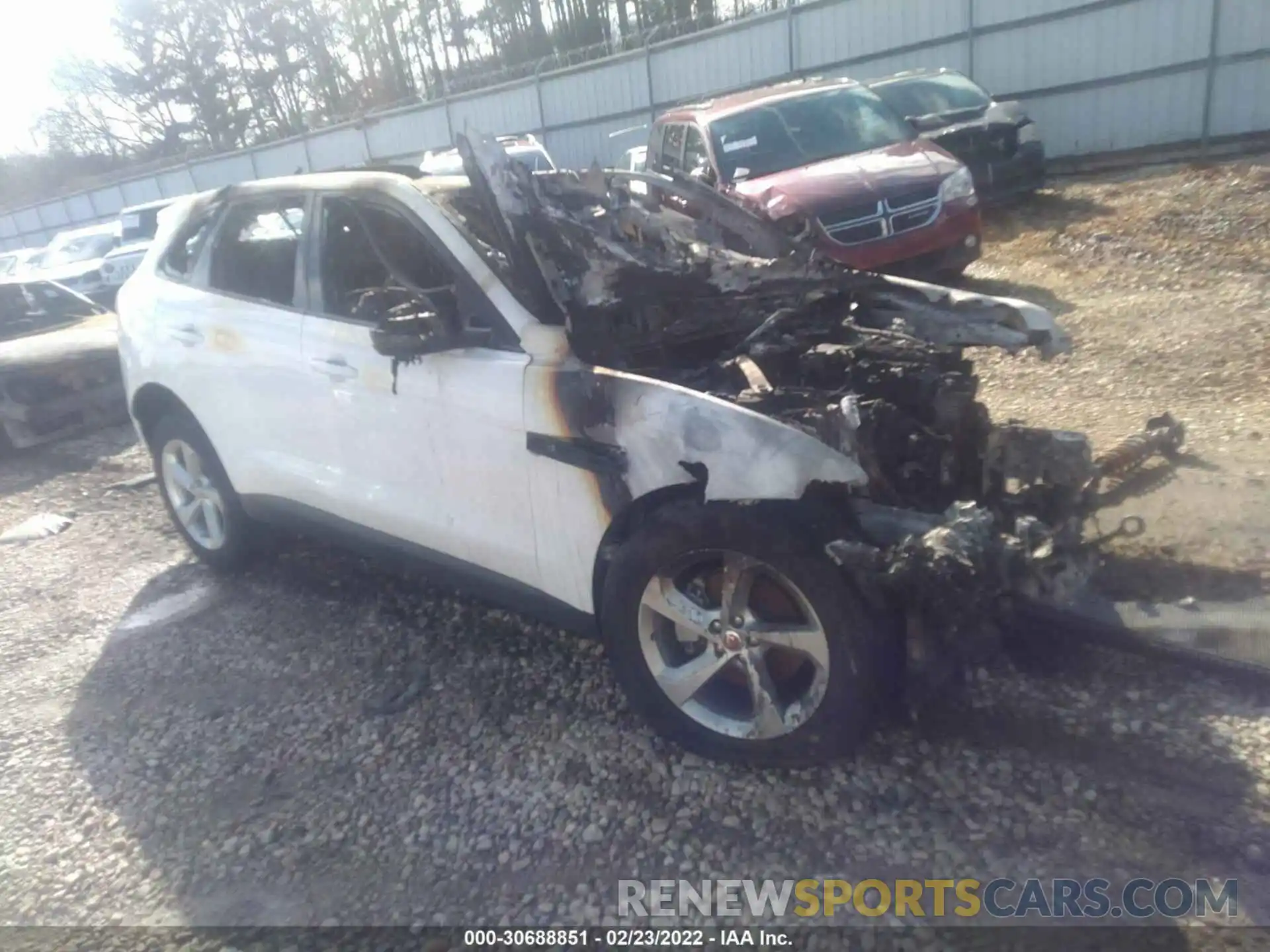 1 Photograph of a damaged car SADCJ2FX5LA645630 JAGUAR F-PACE 2020