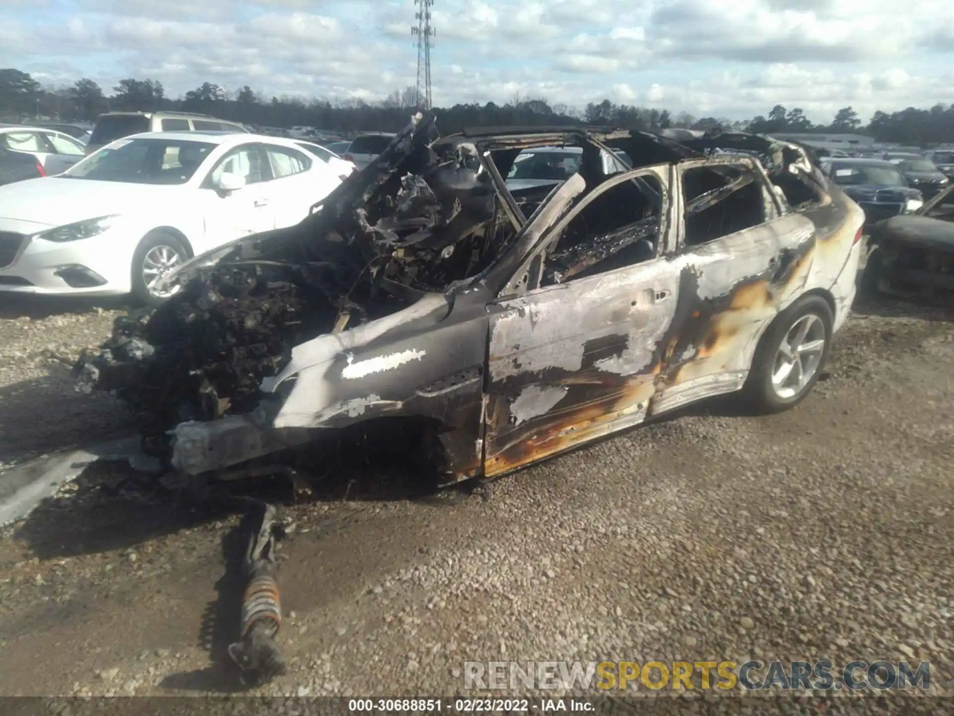 2 Photograph of a damaged car SADCJ2FX5LA645630 JAGUAR F-PACE 2020