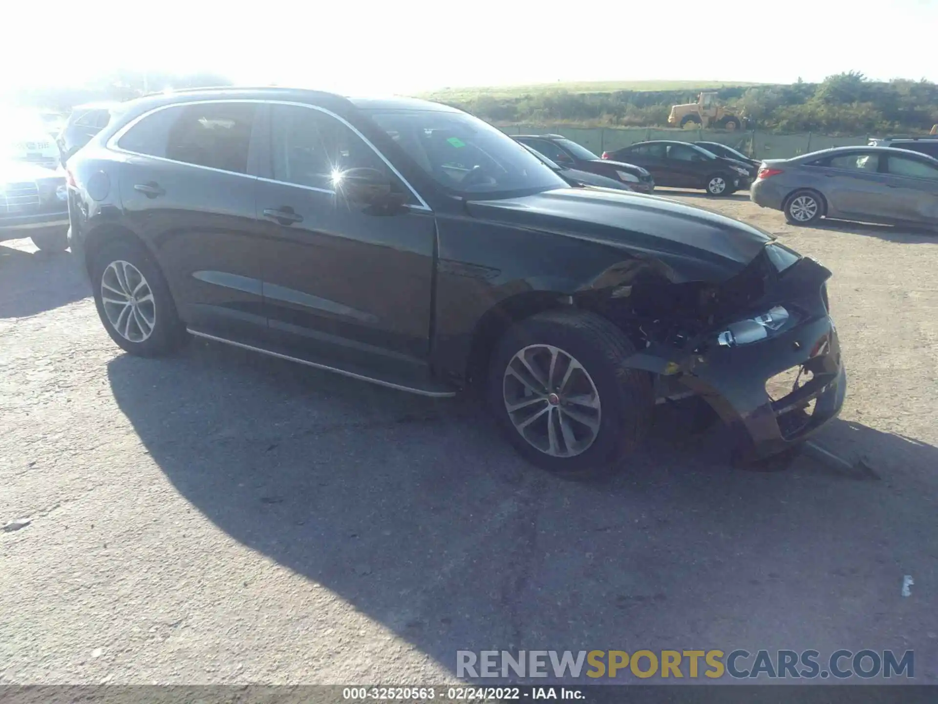 1 Photograph of a damaged car SADCJ2FX5LA660712 JAGUAR F-PACE 2020