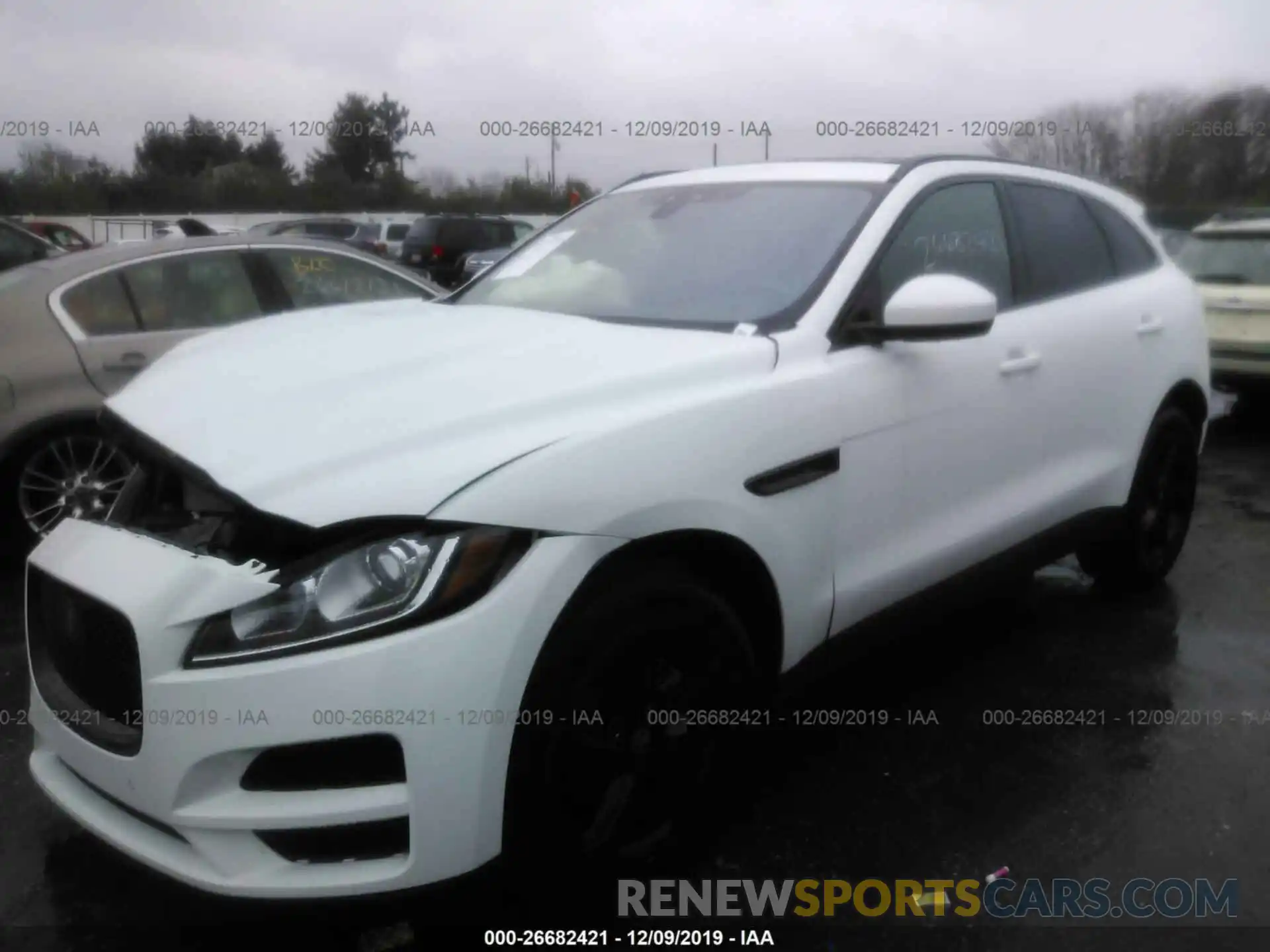 2 Фотография поврежденного автомобиля SADCJ2FX6LA617190 JAGUAR F-PACE 2020