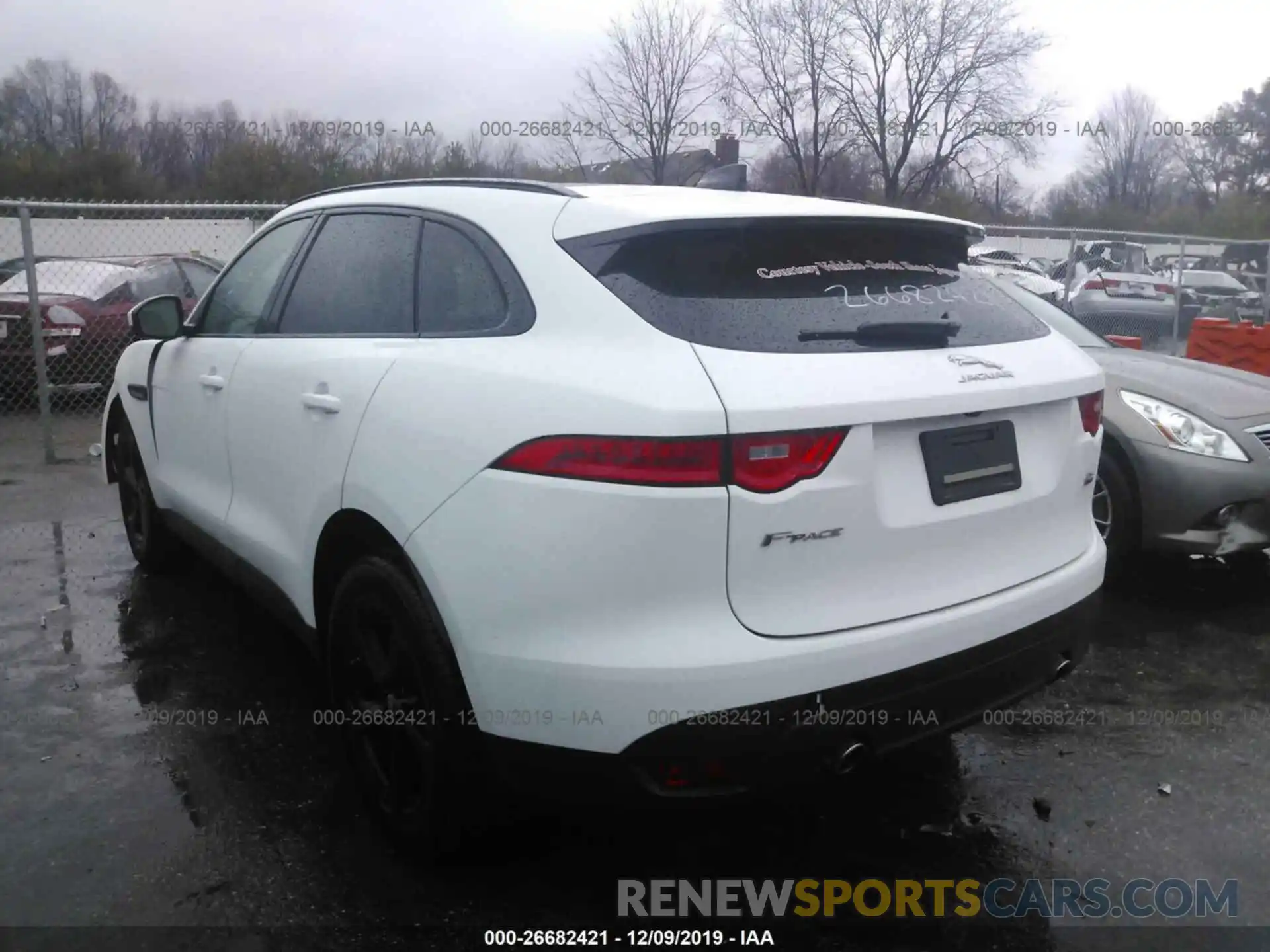 3 Photograph of a damaged car SADCJ2FX6LA617190 JAGUAR F-PACE 2020