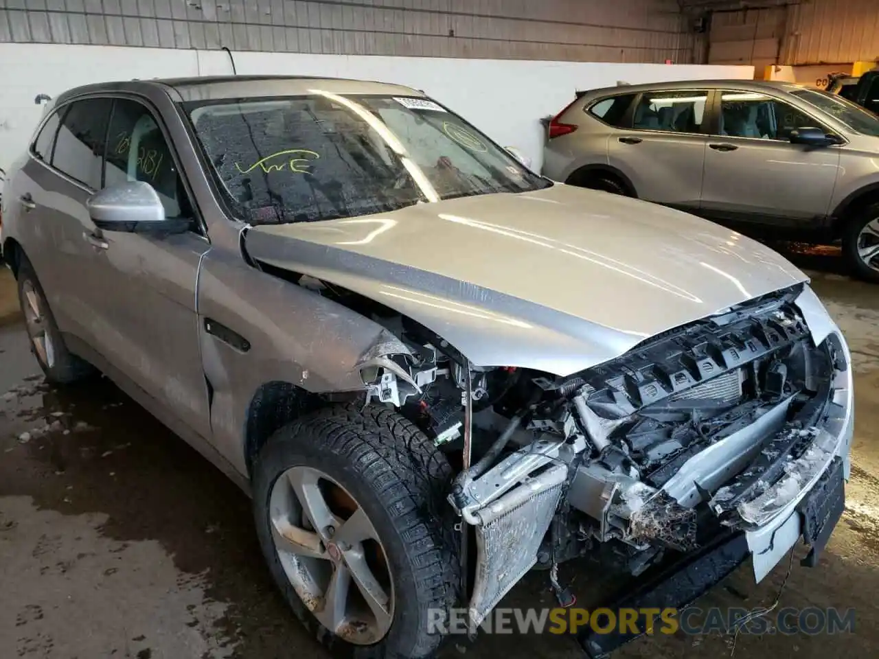 1 Photograph of a damaged car SADCJ2FX6LA623653 JAGUAR F-PACE 2020