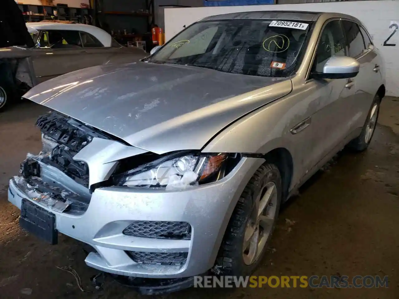 2 Photograph of a damaged car SADCJ2FX6LA623653 JAGUAR F-PACE 2020