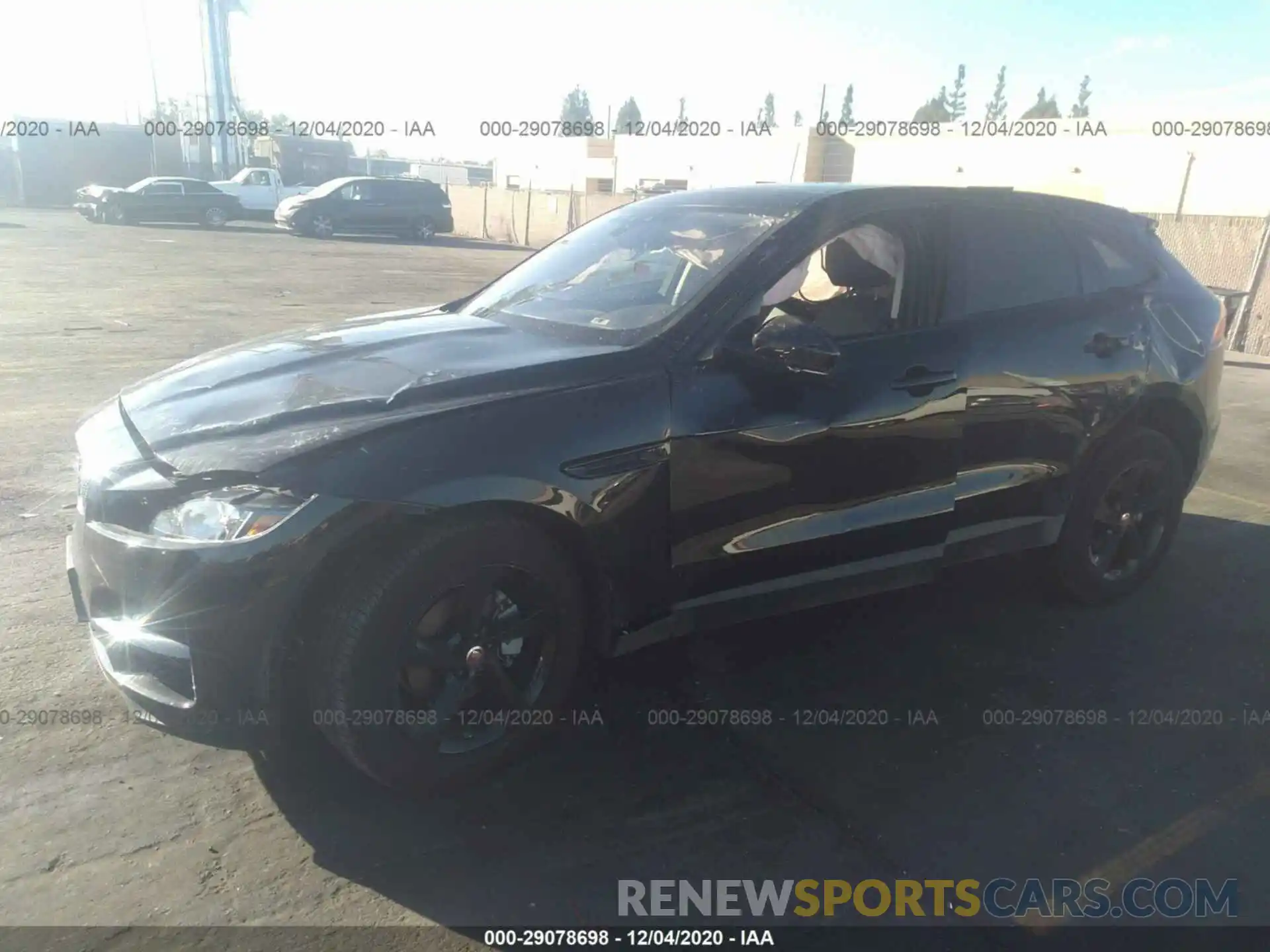 2 Photograph of a damaged car SADCJ2FX6LA629209 JAGUAR F-PACE 2020