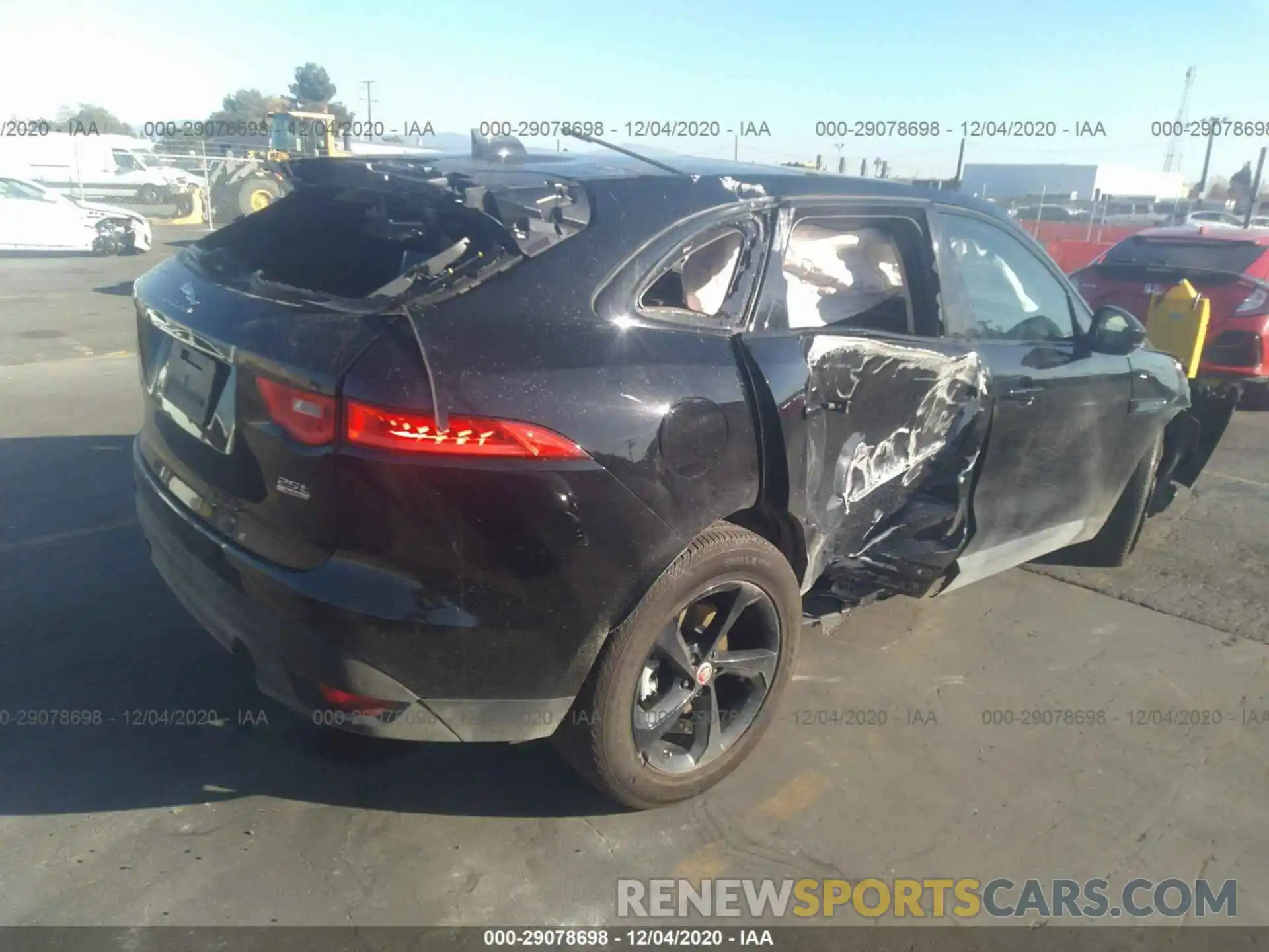 4 Photograph of a damaged car SADCJ2FX6LA629209 JAGUAR F-PACE 2020