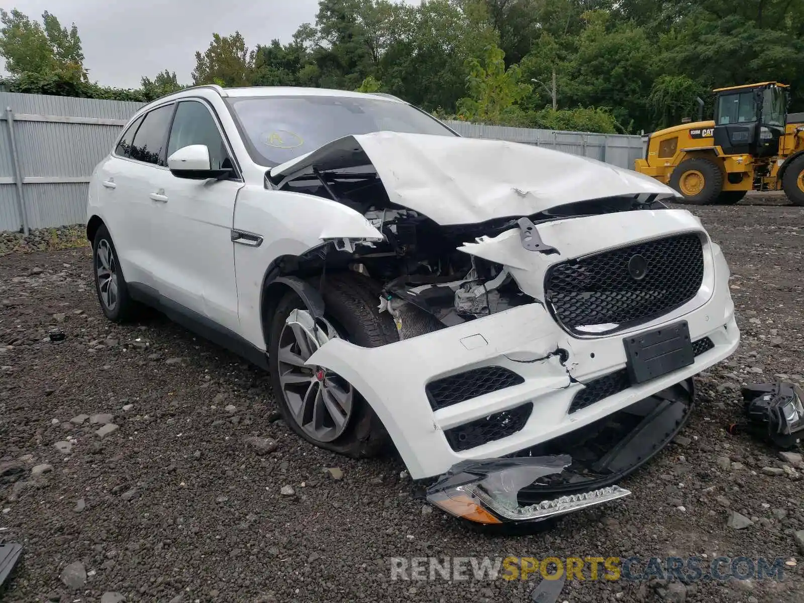 1 Photograph of a damaged car SADCJ2FX6LA629985 JAGUAR F-PACE 2020