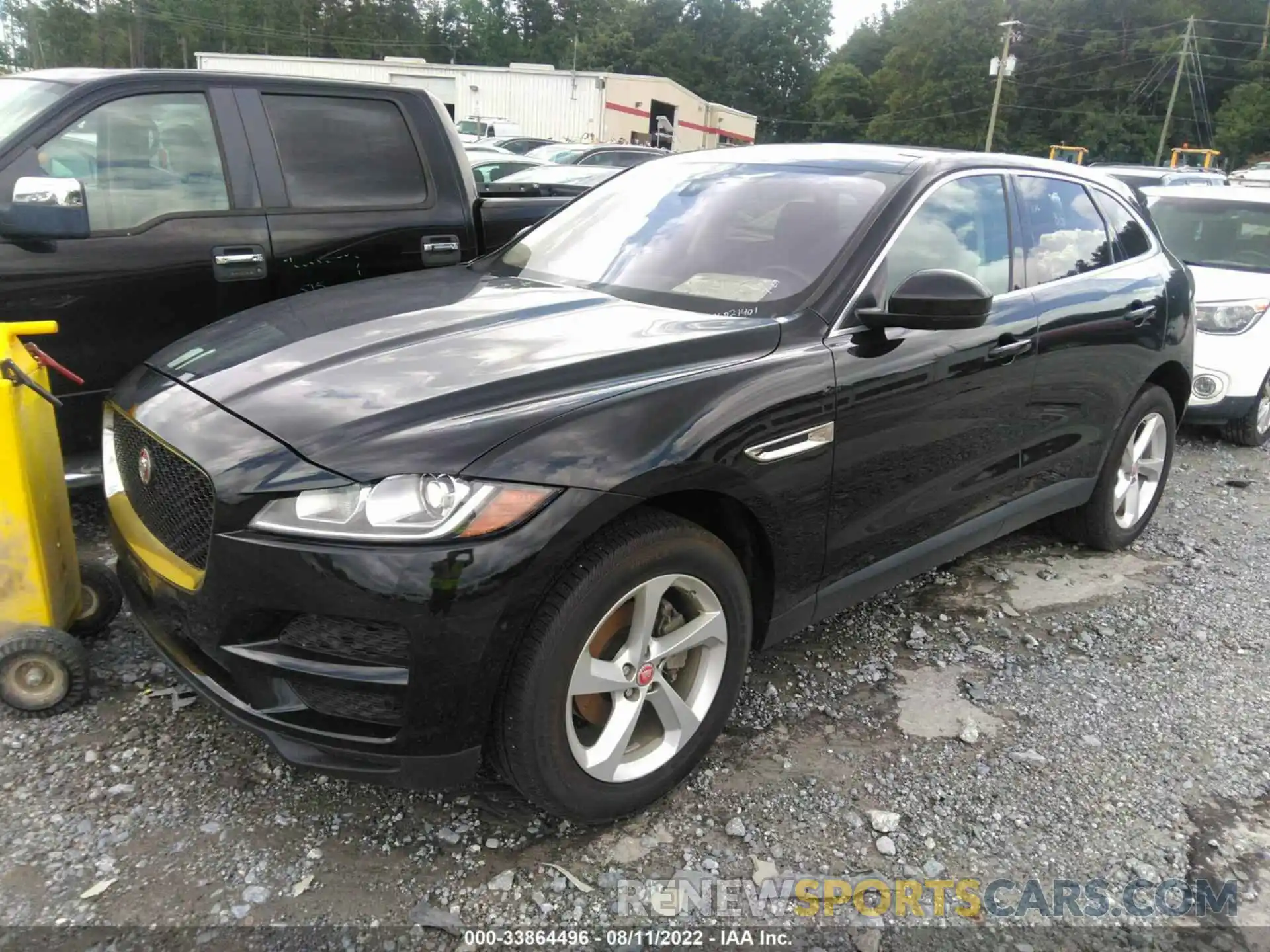 2 Фотография поврежденного автомобиля SADCJ2FX6LA644678 JAGUAR F-PACE 2020