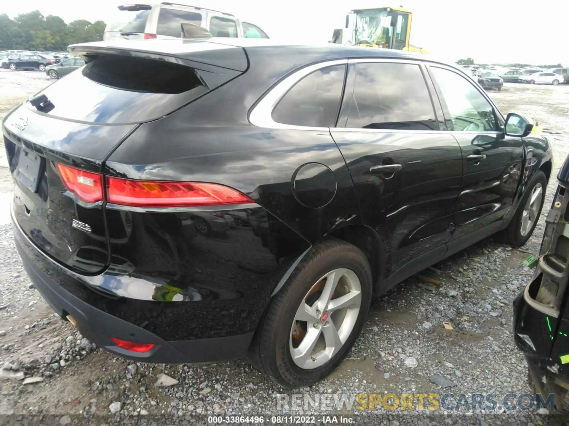 4 Photograph of a damaged car SADCJ2FX6LA644678 JAGUAR F-PACE 2020