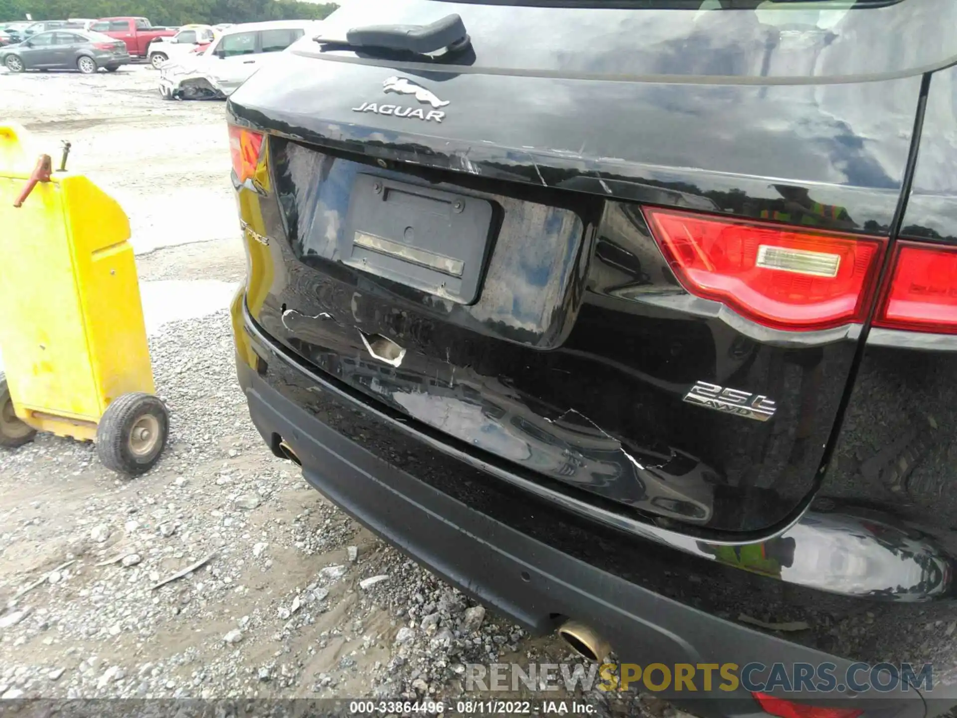 6 Photograph of a damaged car SADCJ2FX6LA644678 JAGUAR F-PACE 2020