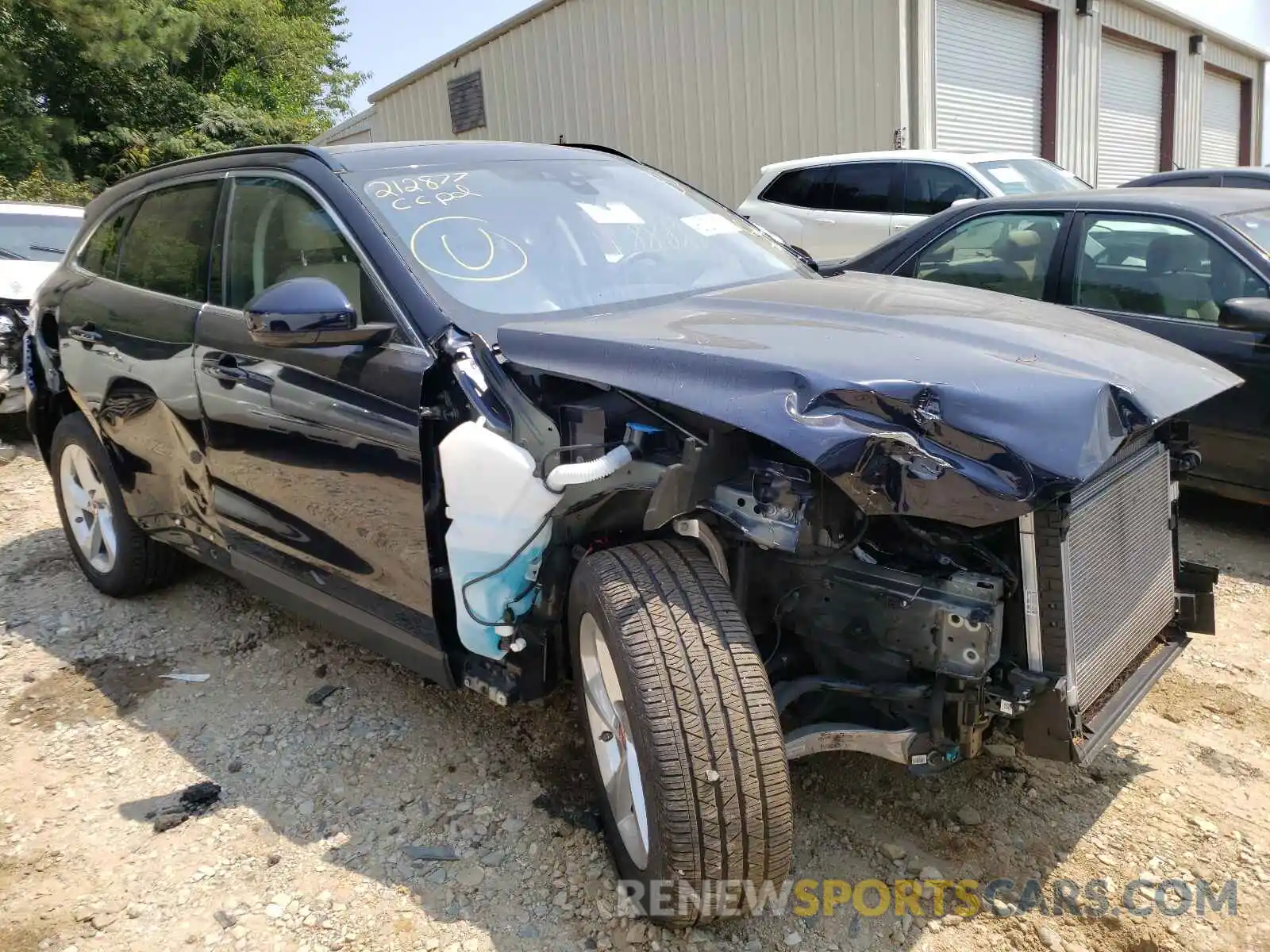 1 Photograph of a damaged car SADCJ2FX6LA647080 JAGUAR F-PACE 2020