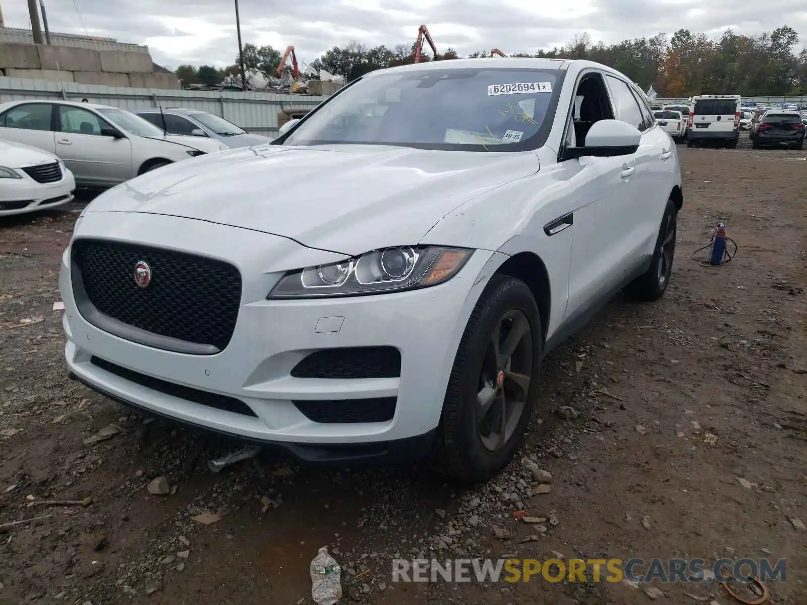 2 Фотография поврежденного автомобиля SADCJ2FX6LA656040 JAGUAR F-PACE 2020