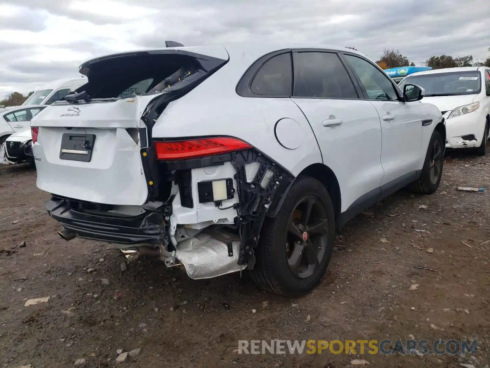 4 Фотография поврежденного автомобиля SADCJ2FX6LA656040 JAGUAR F-PACE 2020