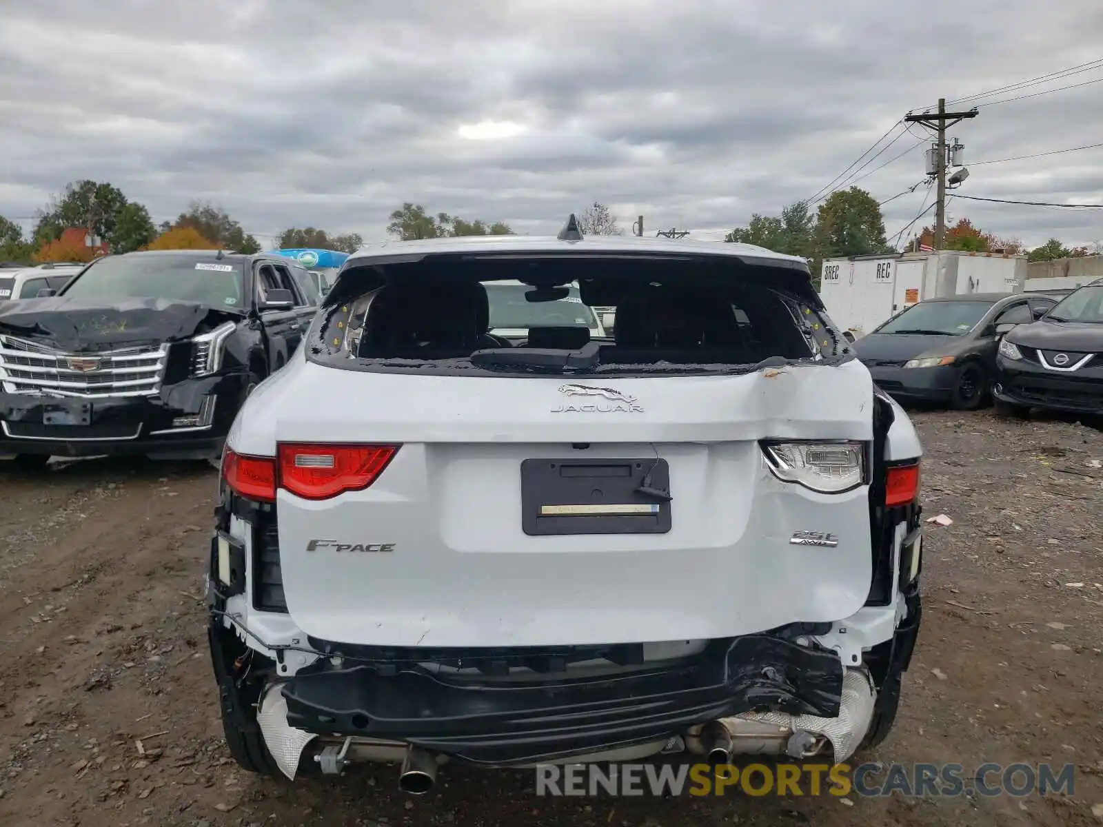 9 Photograph of a damaged car SADCJ2FX6LA656040 JAGUAR F-PACE 2020