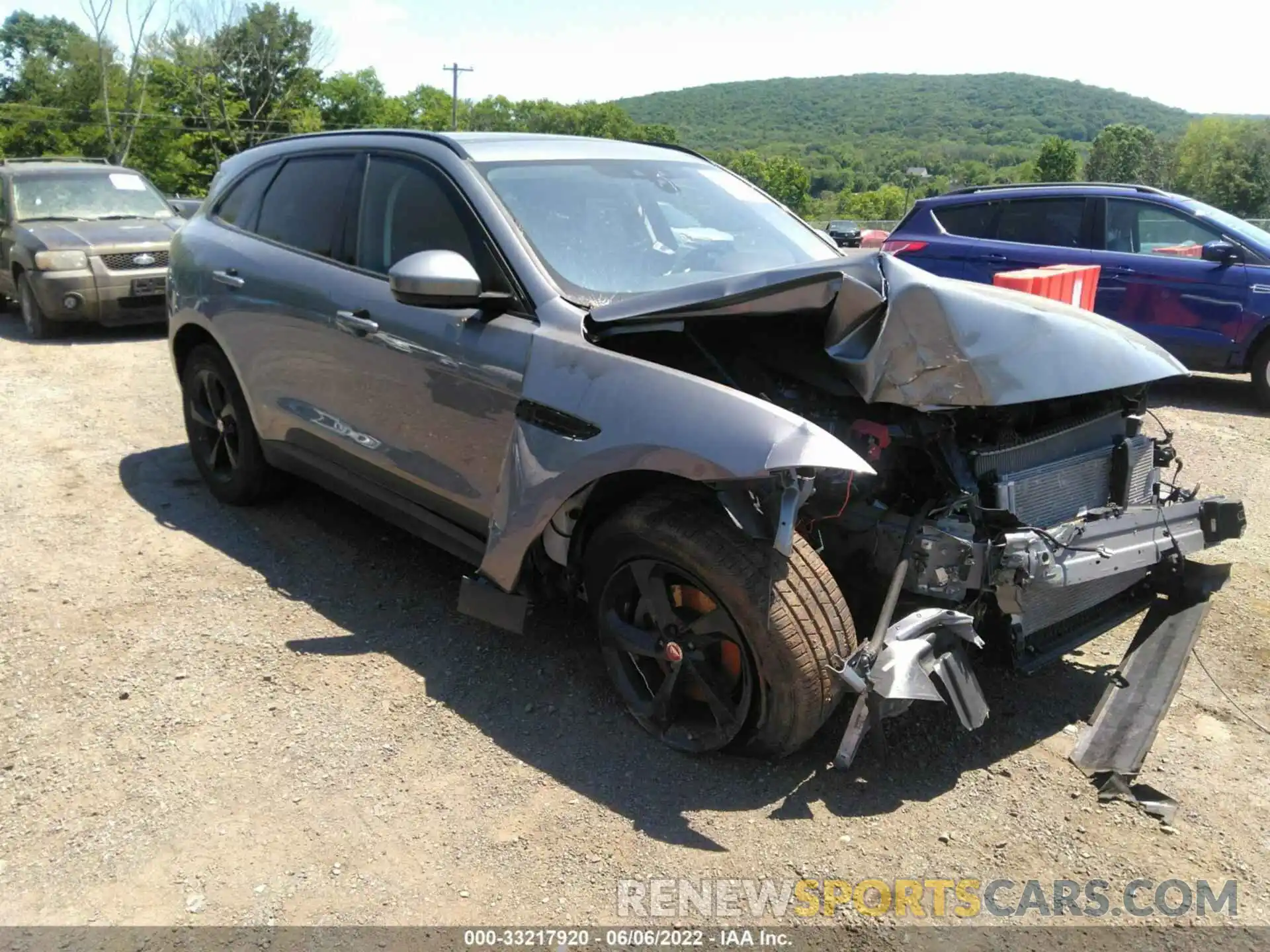 1 Photograph of a damaged car SADCJ2FX7LA629817 JAGUAR F-PACE 2020