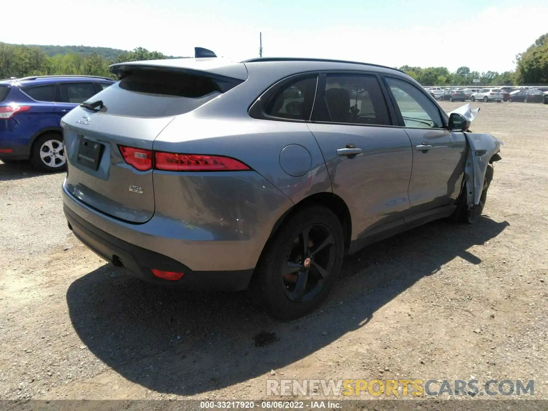 4 Photograph of a damaged car SADCJ2FX7LA629817 JAGUAR F-PACE 2020