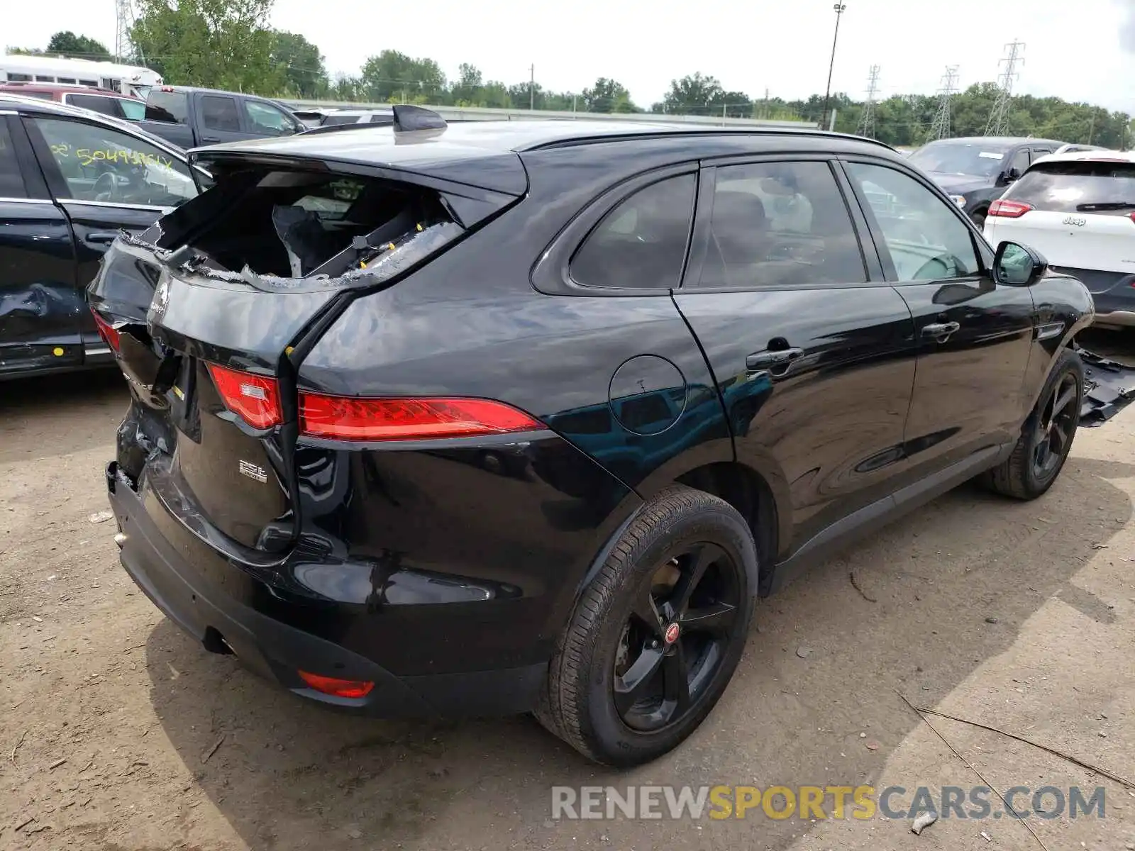 4 Фотография поврежденного автомобиля SADCJ2FX7LA631258 JAGUAR F-PACE 2020