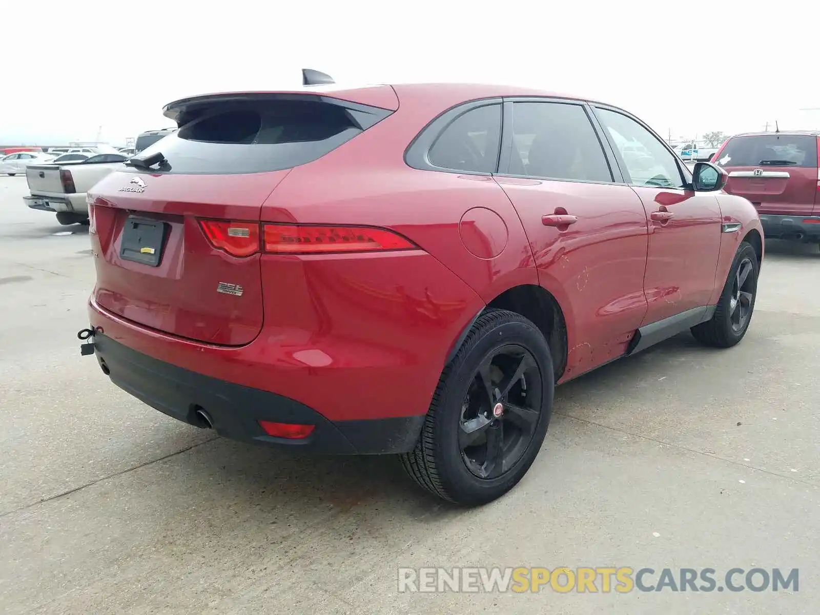 4 Photograph of a damaged car SADCJ2FX7LA639702 JAGUAR F-PACE 2020