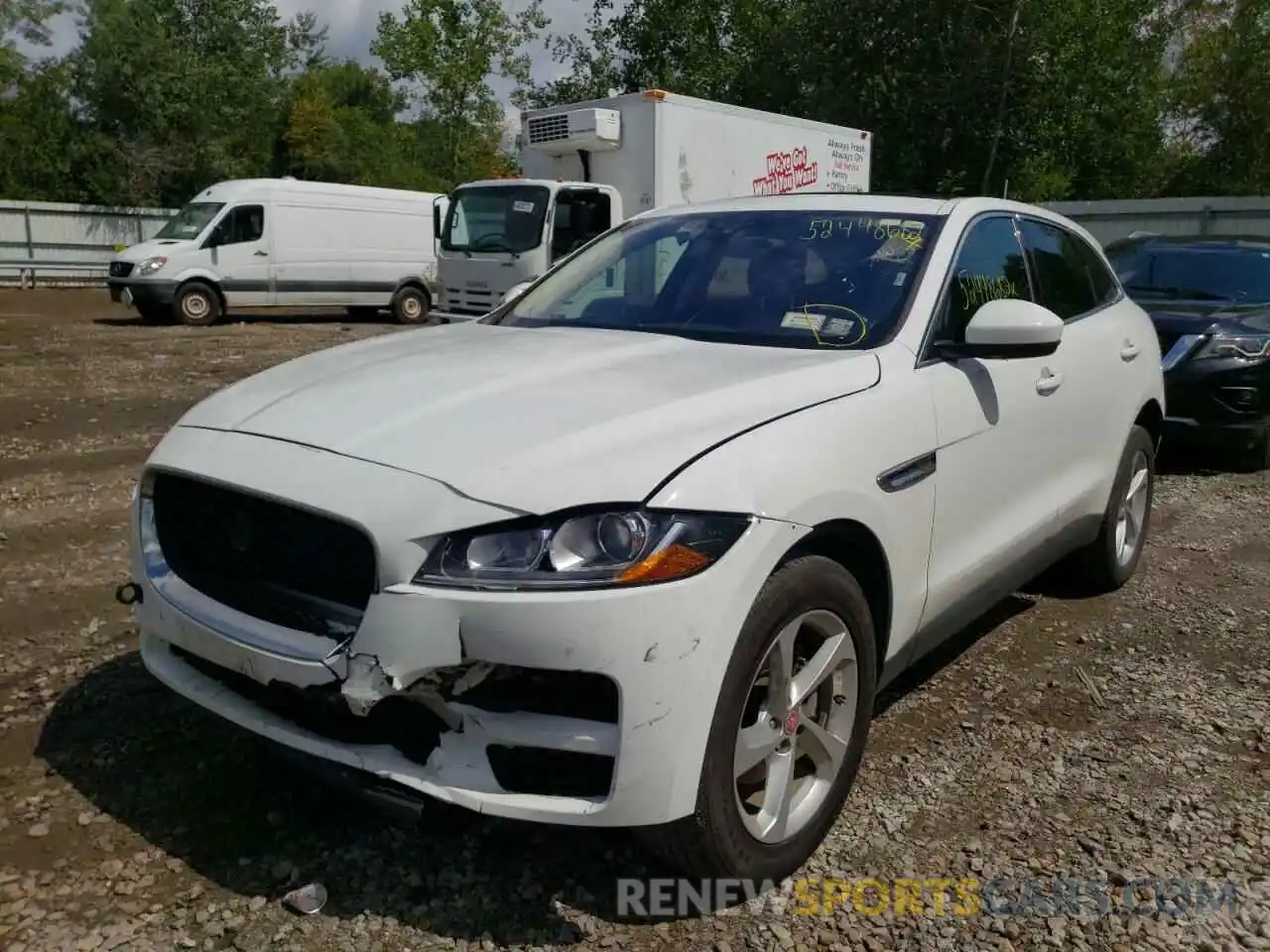 2 Фотография поврежденного автомобиля SADCJ2FX7LA642146 JAGUAR F-PACE 2020