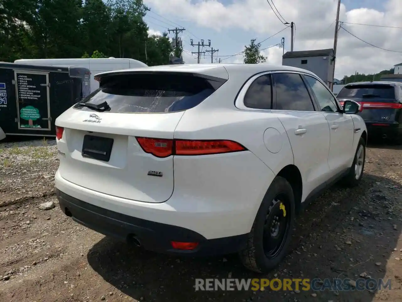 4 Photograph of a damaged car SADCJ2FX7LA642146 JAGUAR F-PACE 2020