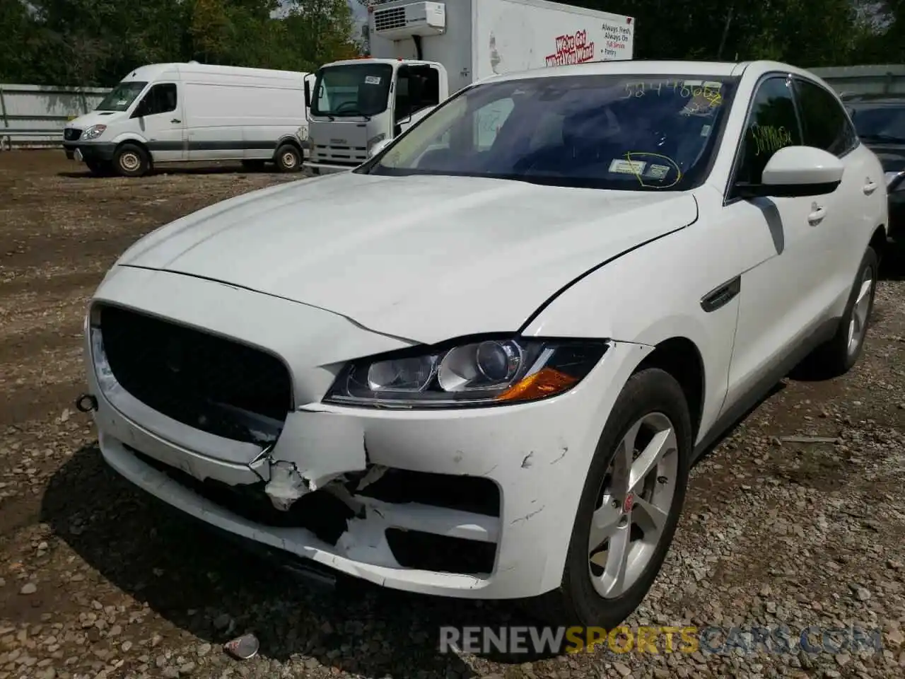 9 Photograph of a damaged car SADCJ2FX7LA642146 JAGUAR F-PACE 2020