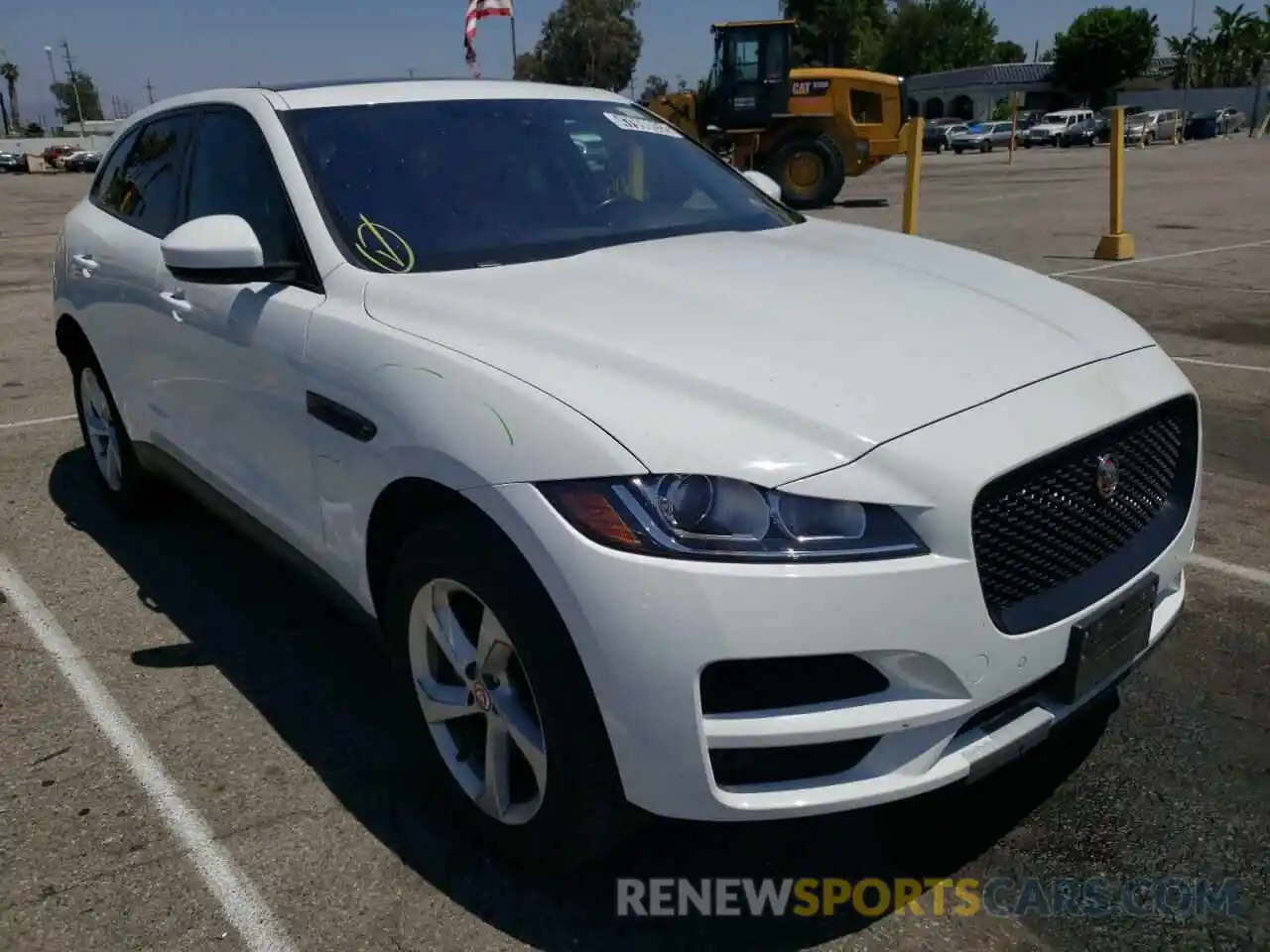 1 Photograph of a damaged car SADCJ2FX7LA644303 JAGUAR F-PACE 2020