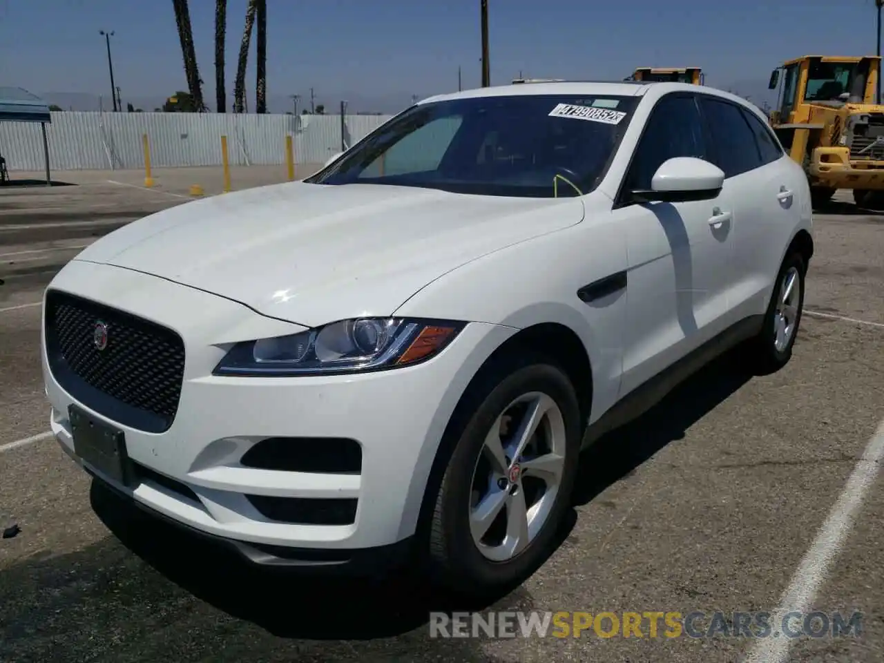 2 Photograph of a damaged car SADCJ2FX7LA644303 JAGUAR F-PACE 2020