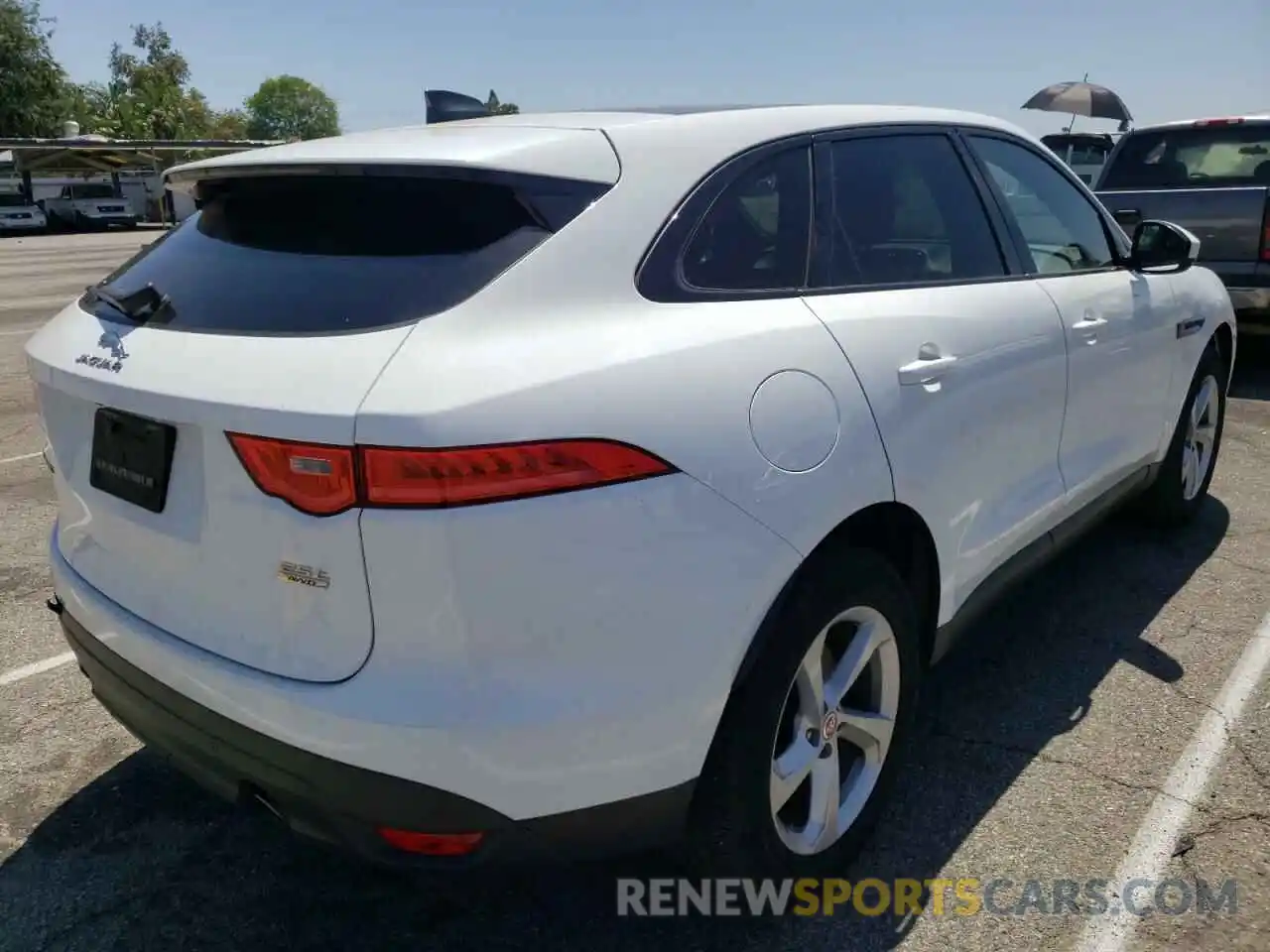 4 Photograph of a damaged car SADCJ2FX7LA644303 JAGUAR F-PACE 2020