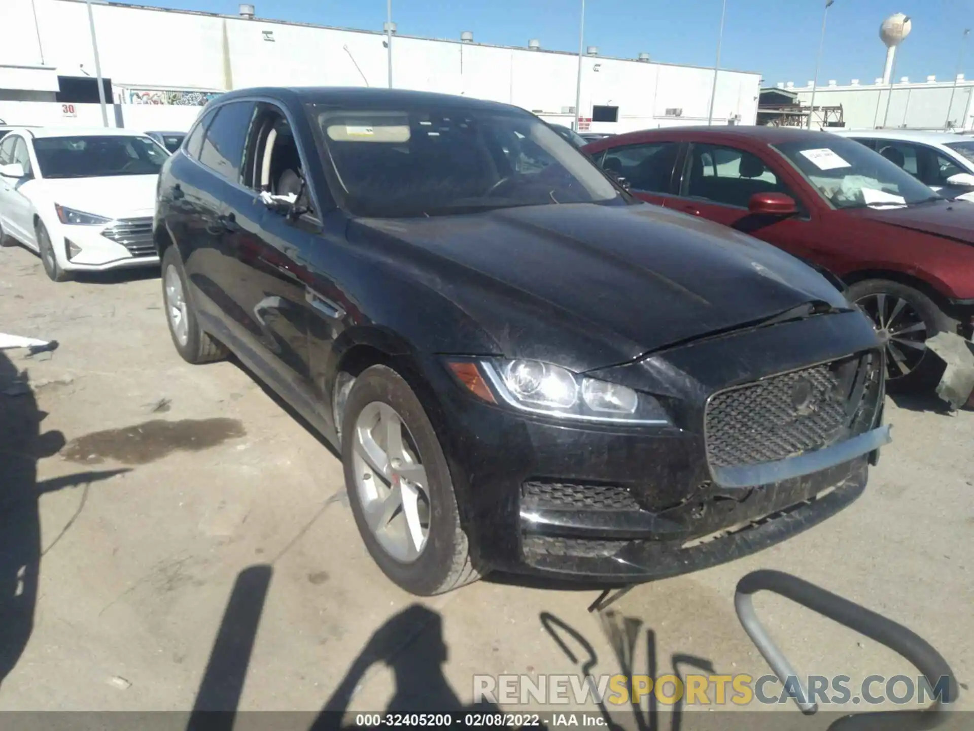 1 Photograph of a damaged car SADCJ2FX7LA644818 JAGUAR F-PACE 2020