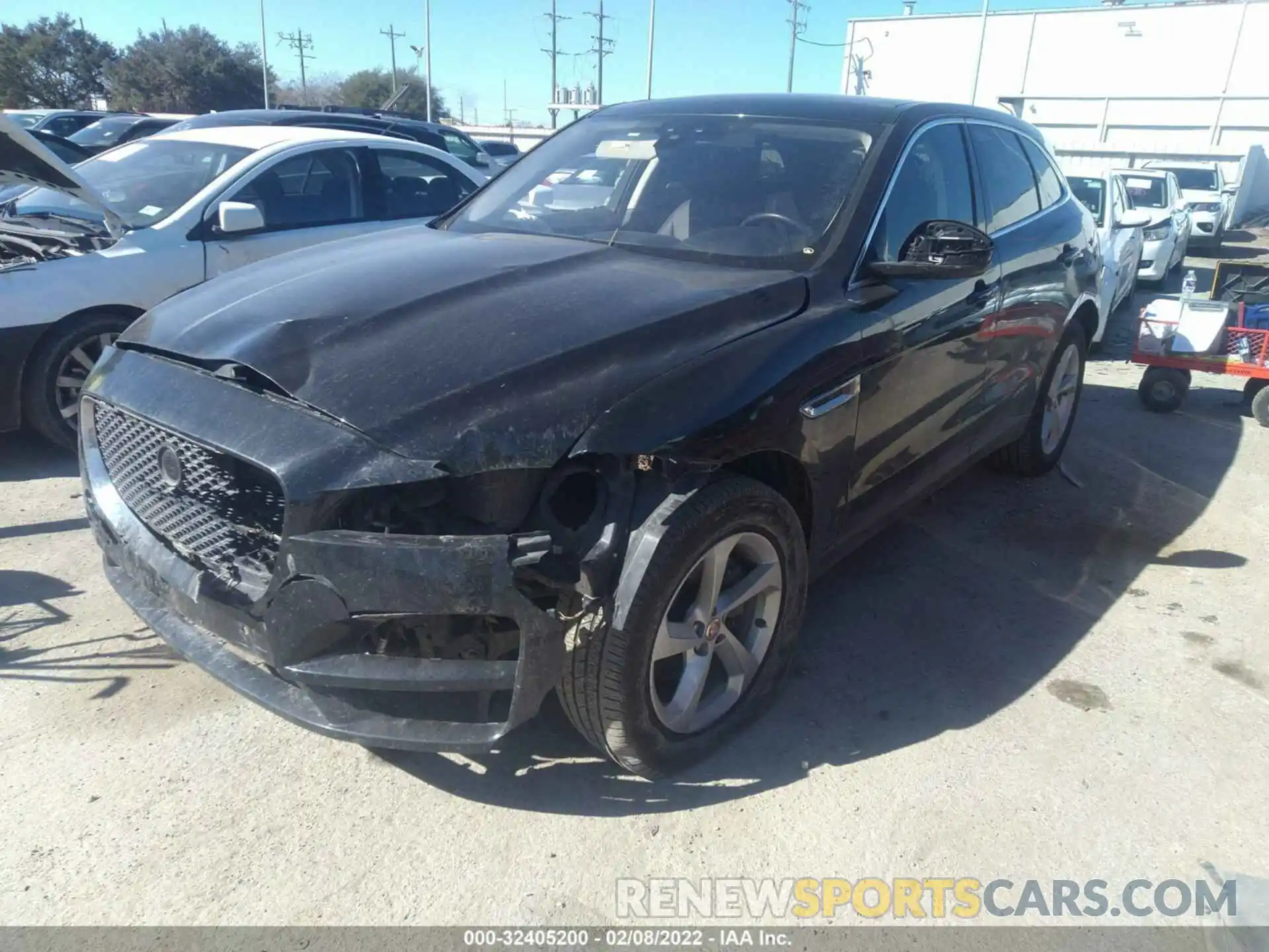 2 Photograph of a damaged car SADCJ2FX7LA644818 JAGUAR F-PACE 2020