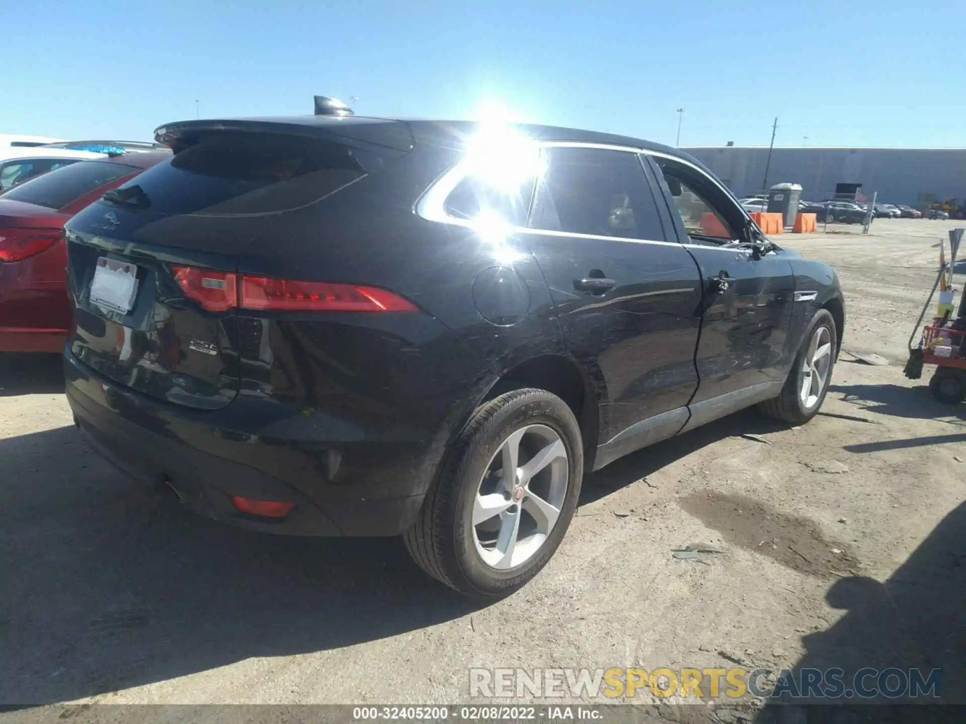 4 Фотография поврежденного автомобиля SADCJ2FX7LA644818 JAGUAR F-PACE 2020