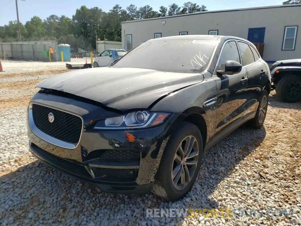 2 Photograph of a damaged car SADCJ2FX7LA651218 JAGUAR F-PACE 2020