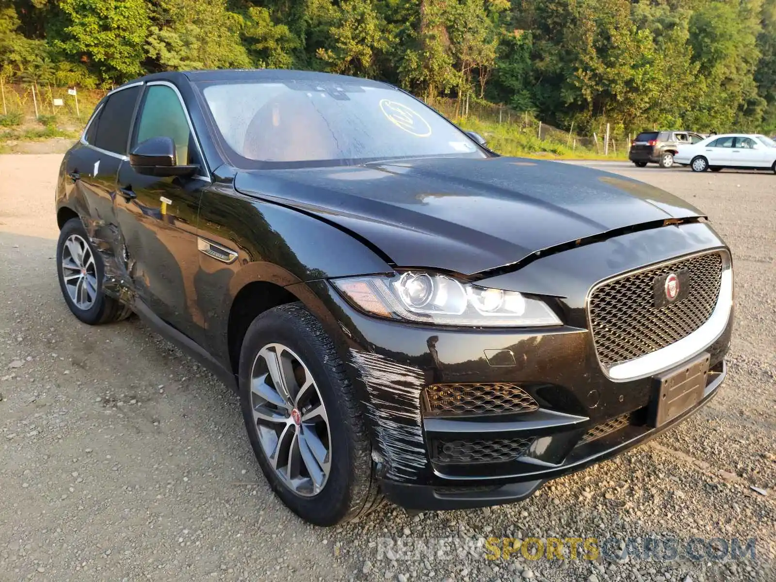 1 Photograph of a damaged car SADCJ2FX8LA620835 JAGUAR F-PACE 2020