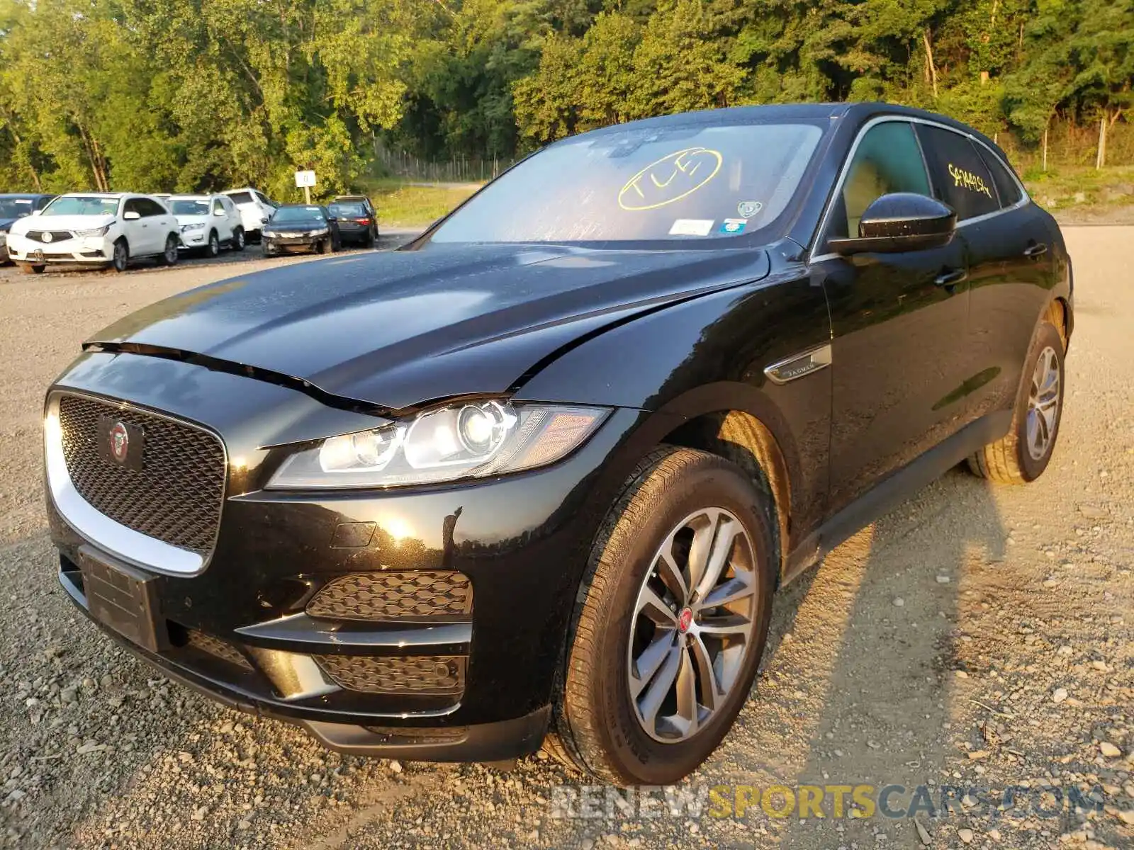 2 Фотография поврежденного автомобиля SADCJ2FX8LA620835 JAGUAR F-PACE 2020