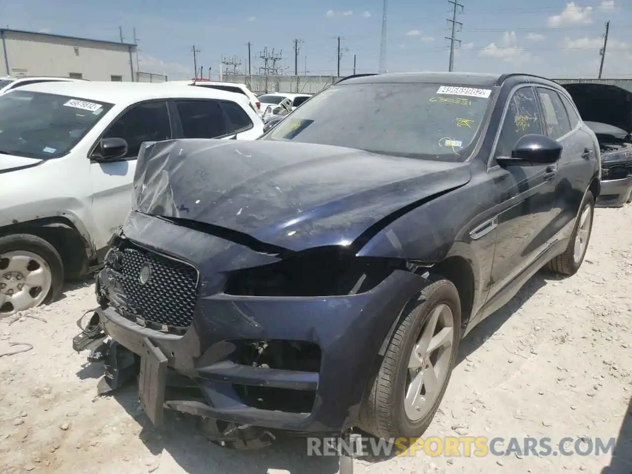 2 Photograph of a damaged car SADCJ2FX8LA630331 JAGUAR F-PACE 2020