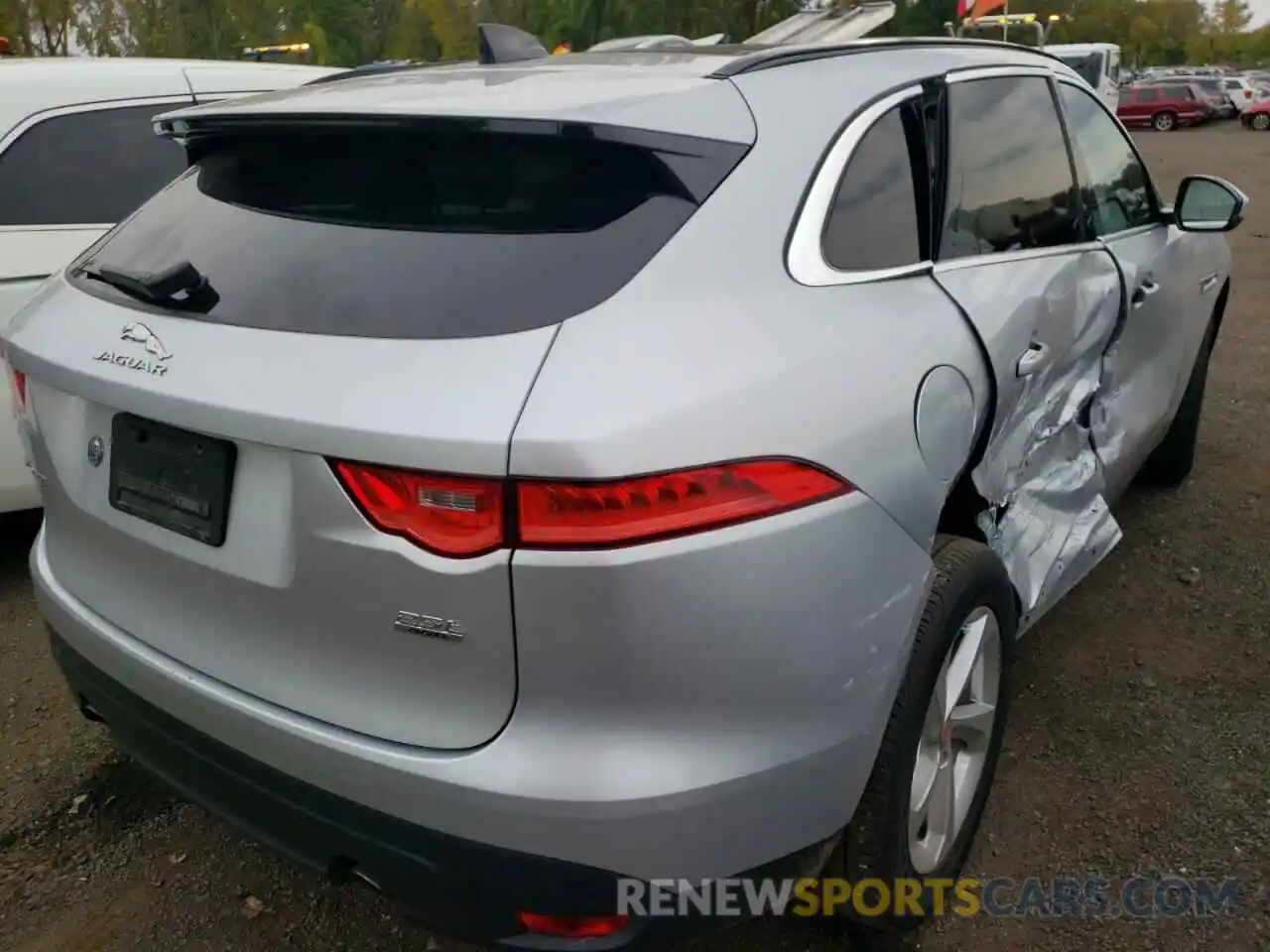 4 Фотография поврежденного автомобиля SADCJ2FX8LA631317 JAGUAR F-PACE 2020