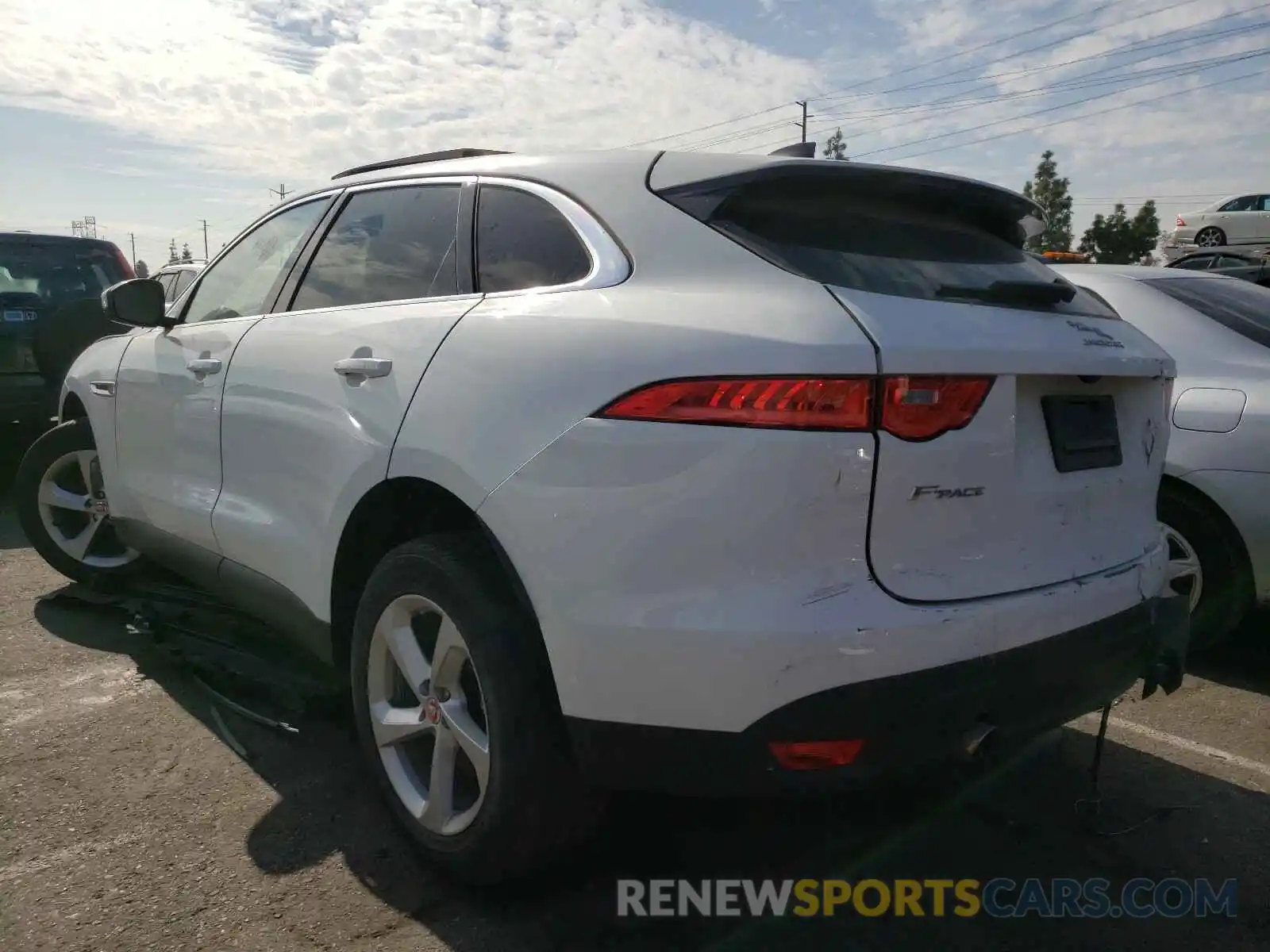 3 Photograph of a damaged car SADCJ2FX8LA640258 JAGUAR F-PACE 2020