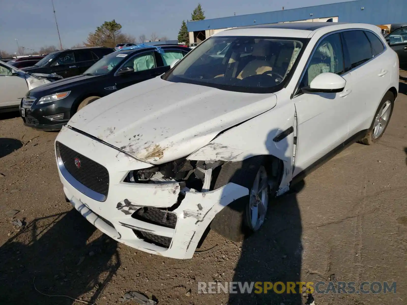 2 Photograph of a damaged car SADCJ2FX8LA652040 JAGUAR F-PACE 2020