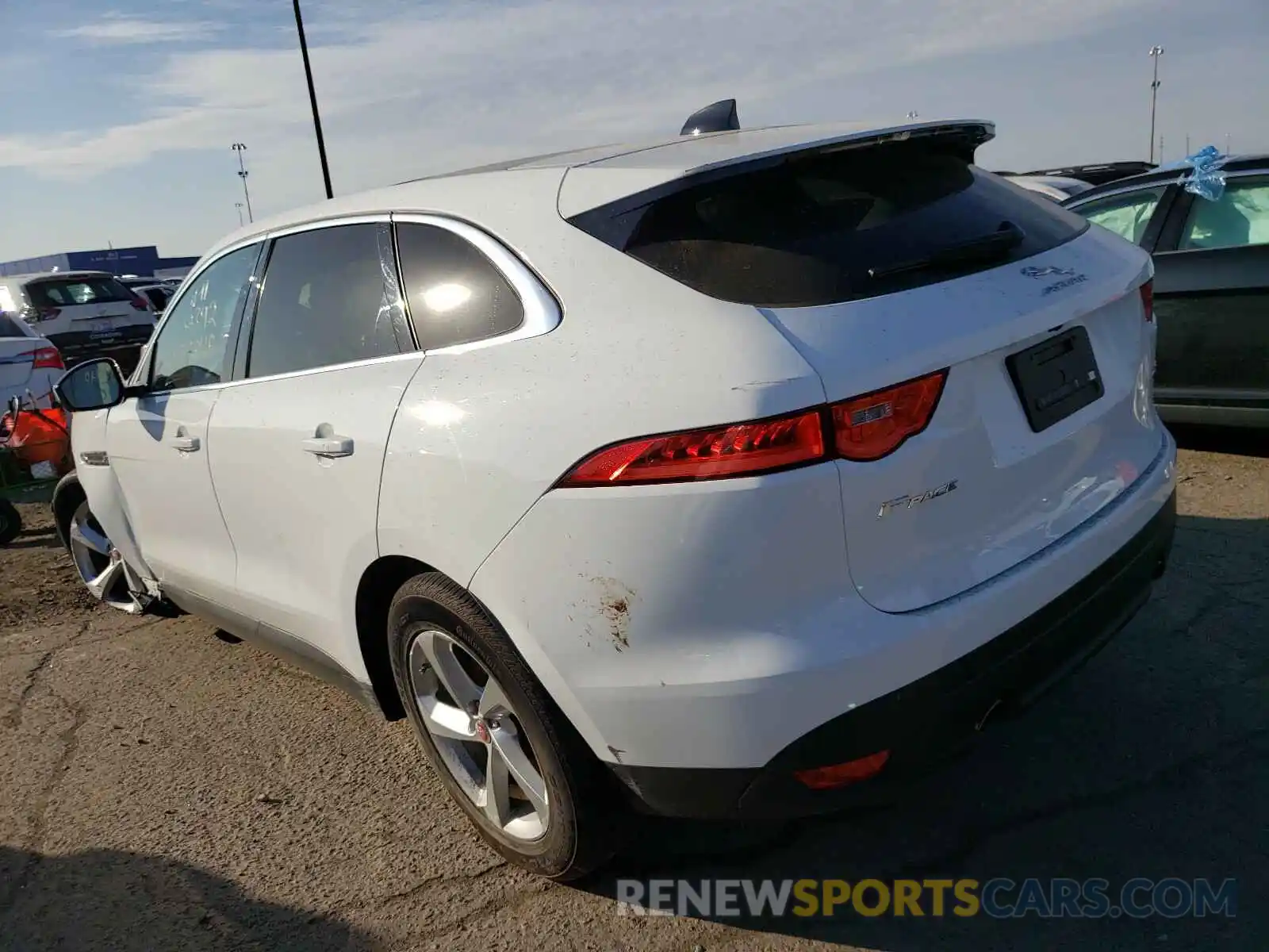 3 Photograph of a damaged car SADCJ2FX8LA652040 JAGUAR F-PACE 2020