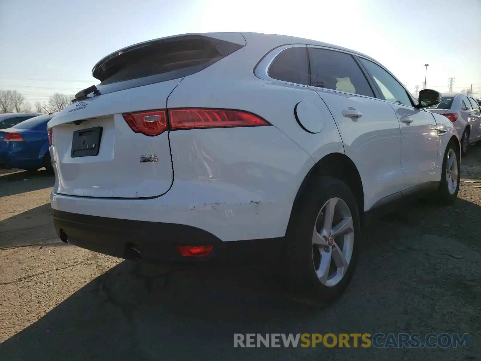 4 Photograph of a damaged car SADCJ2FX8LA652040 JAGUAR F-PACE 2020