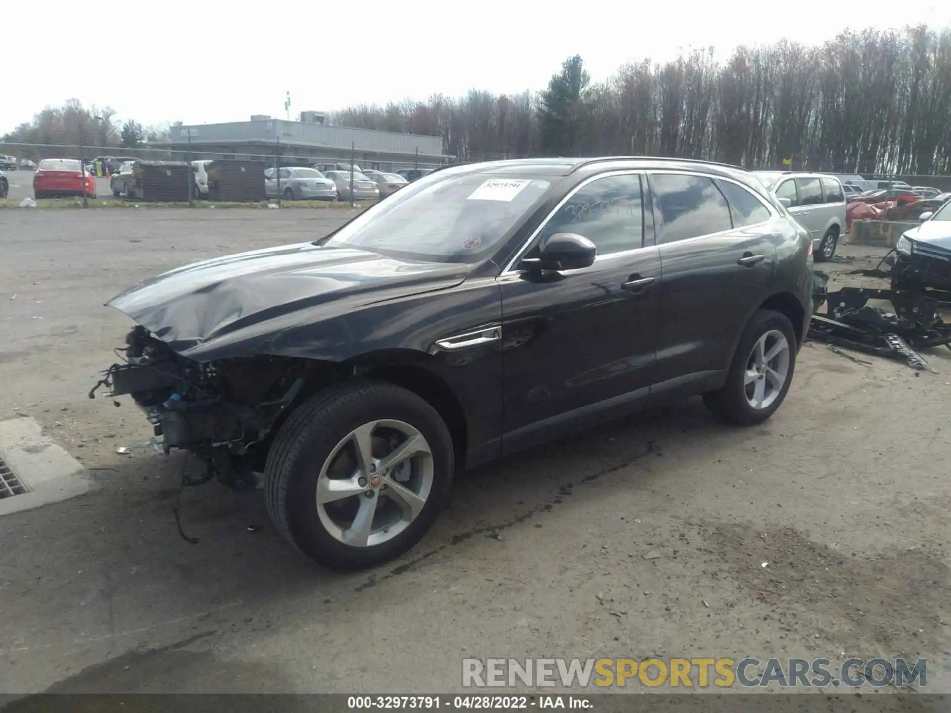 2 Фотография поврежденного автомобиля SADCJ2FX8LA656735 JAGUAR F-PACE 2020