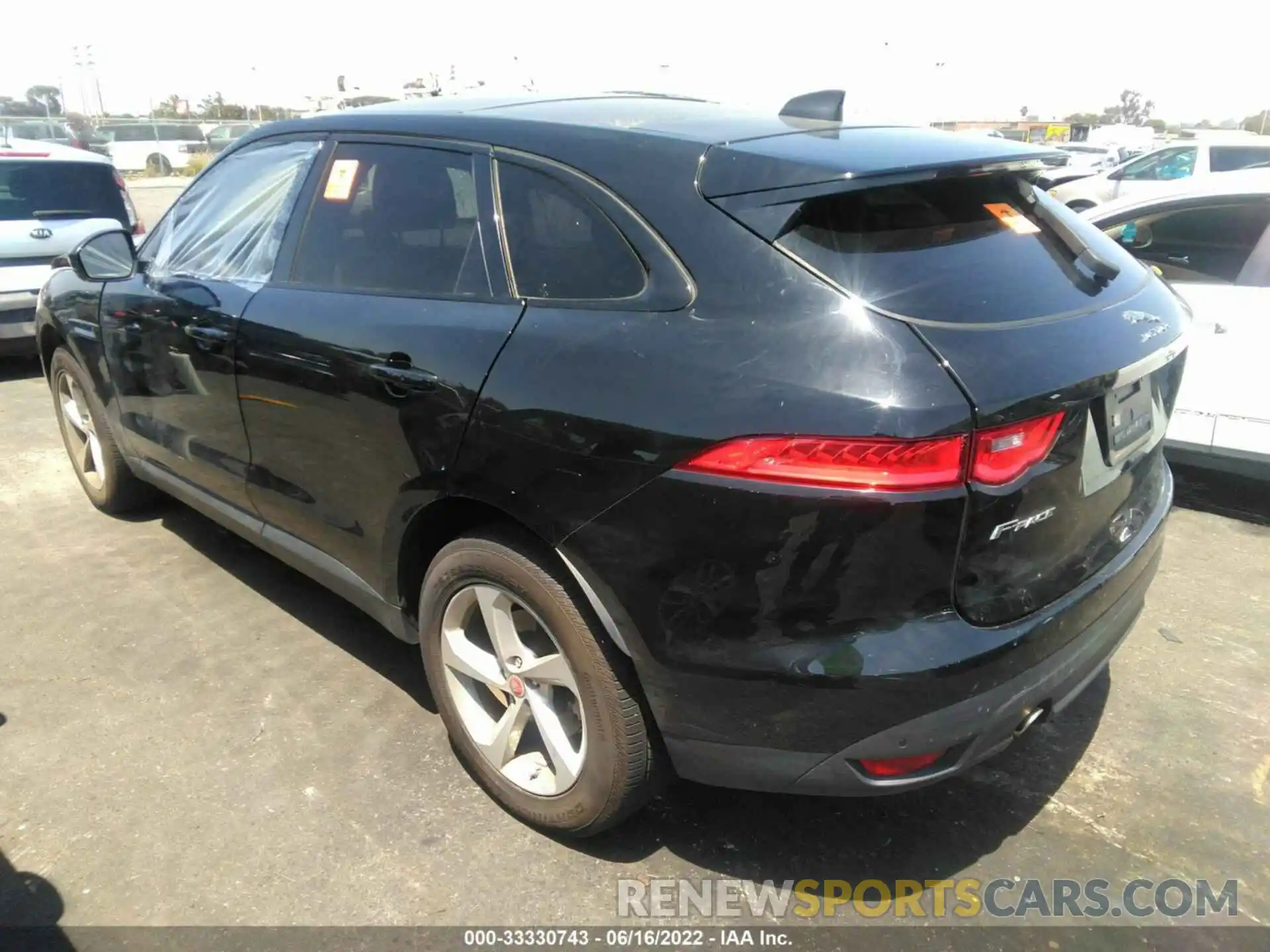 3 Photograph of a damaged car SADCJ2FX8LA660283 JAGUAR F-PACE 2020