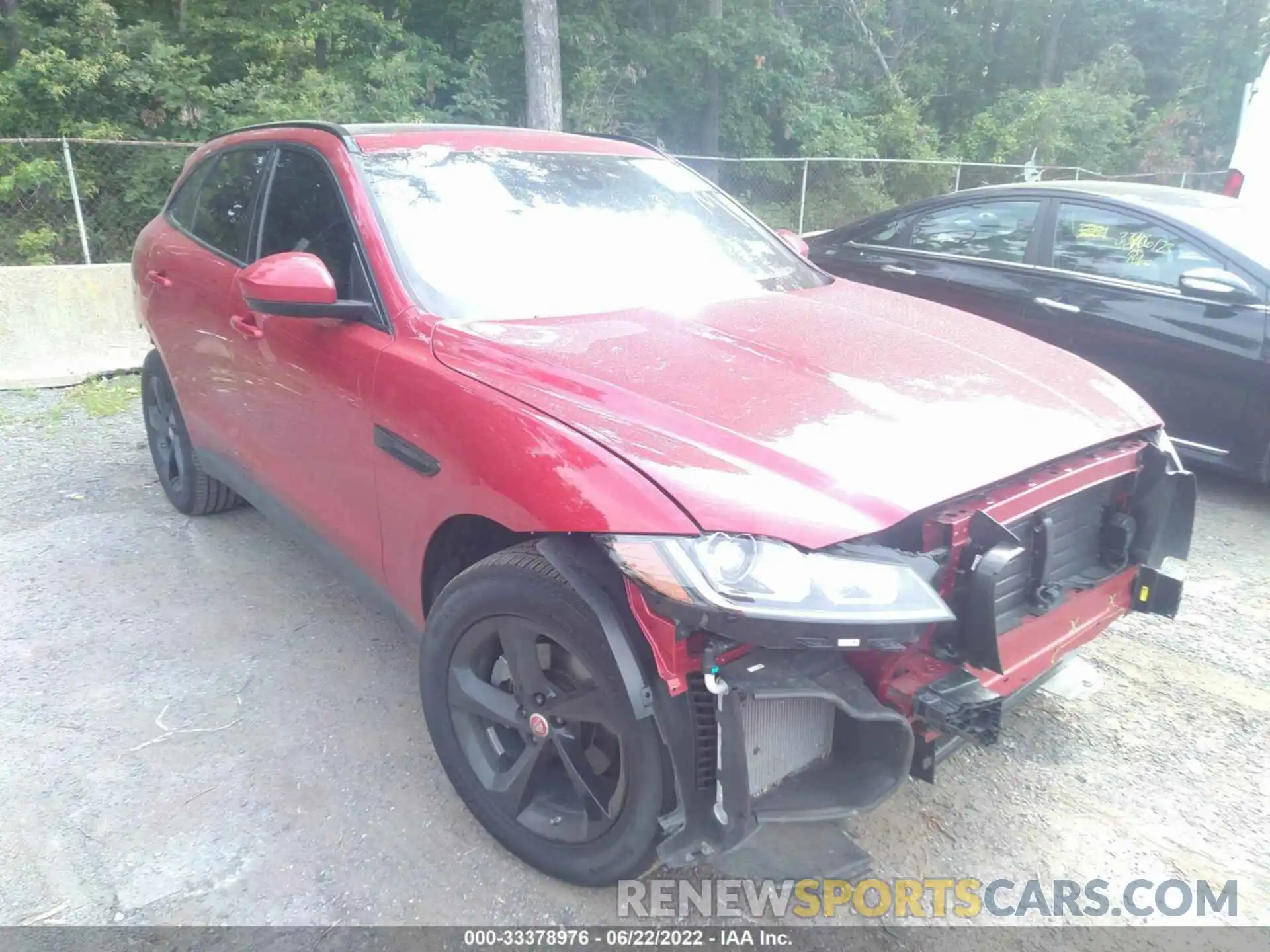 1 Photograph of a damaged car SADCJ2FX8LA660705 JAGUAR F-PACE 2020