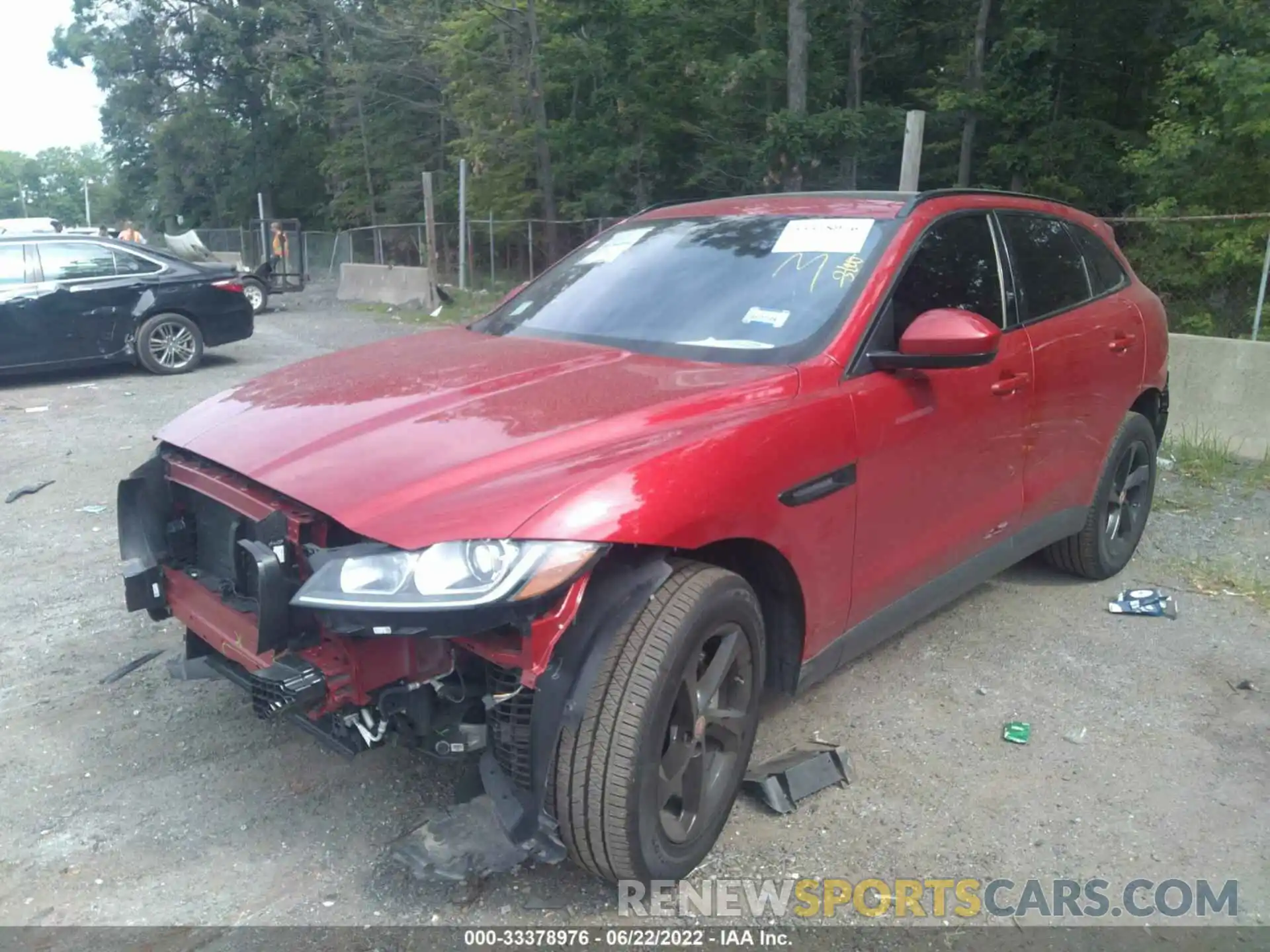 2 Photograph of a damaged car SADCJ2FX8LA660705 JAGUAR F-PACE 2020