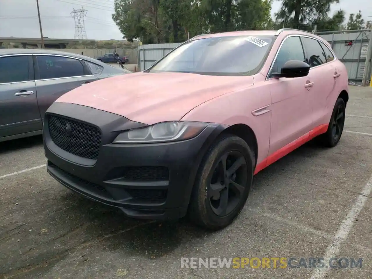 2 Фотография поврежденного автомобиля SADCJ2FX9LA621492 JAGUAR F-PACE 2020