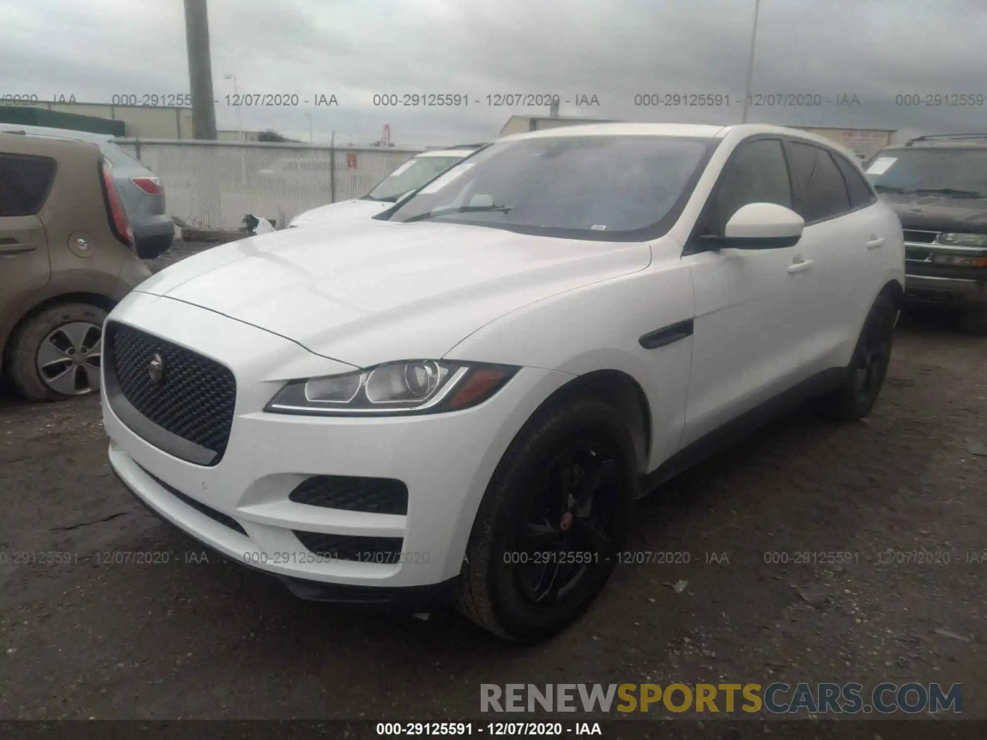 2 Фотография поврежденного автомобиля SADCJ2FX9LA624635 JAGUAR F-PACE 2020