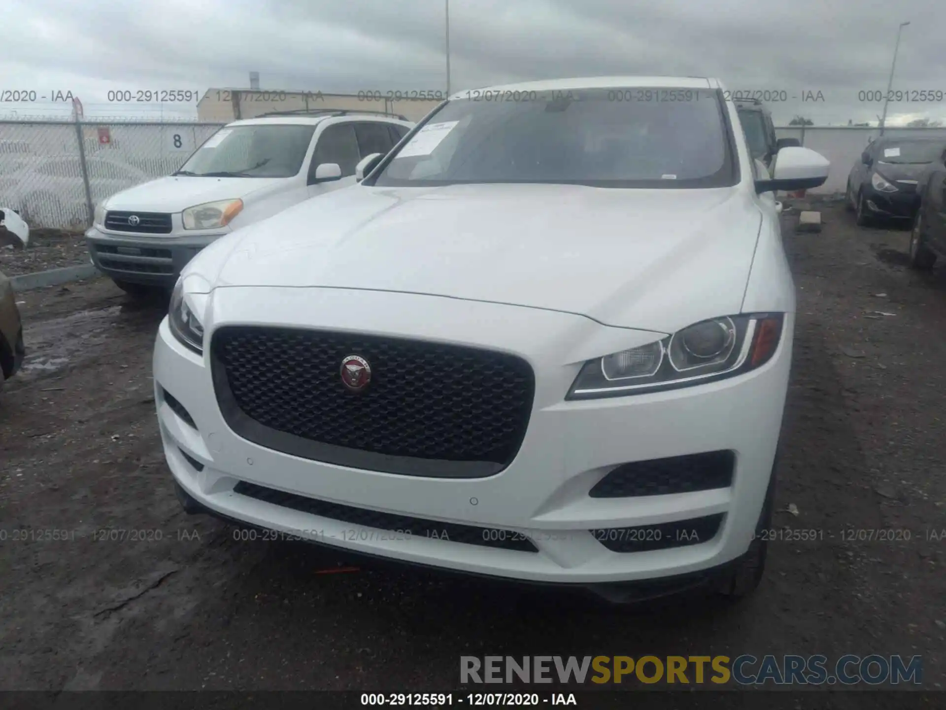 6 Photograph of a damaged car SADCJ2FX9LA624635 JAGUAR F-PACE 2020