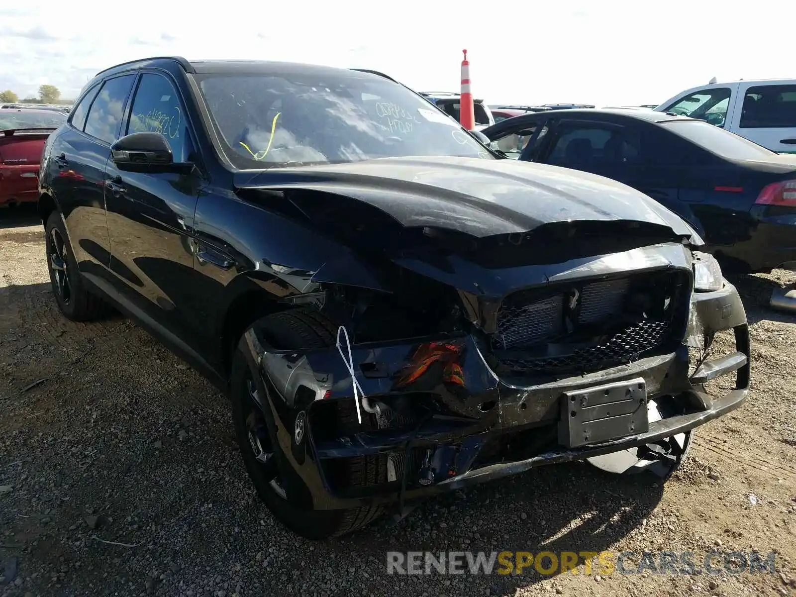 1 Photograph of a damaged car SADCJ2FX9LA627180 JAGUAR F-PACE 2020