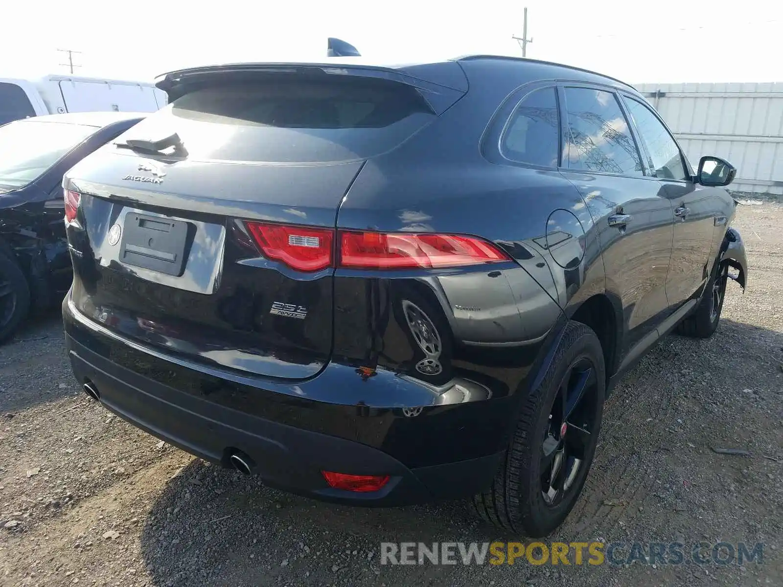 4 Фотография поврежденного автомобиля SADCJ2FX9LA627180 JAGUAR F-PACE 2020