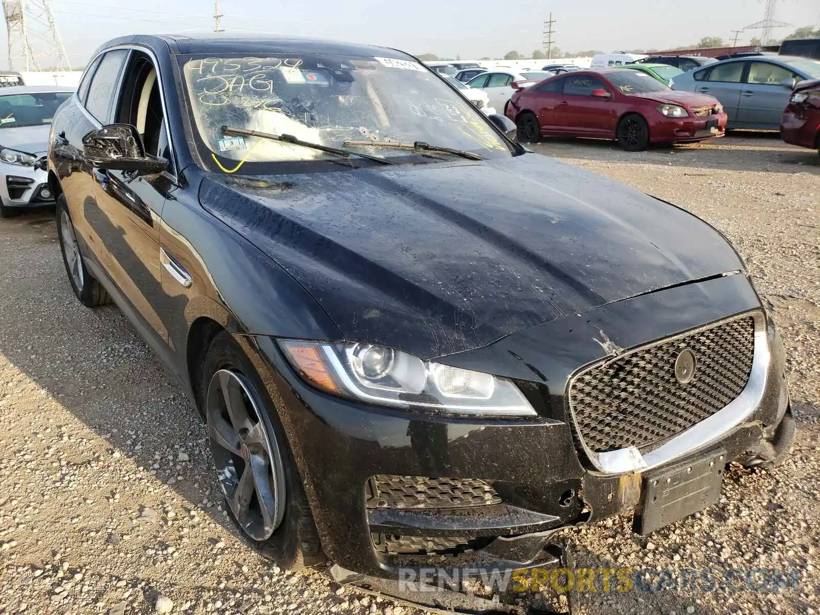 1 Photograph of a damaged car SADCJ2FX9LA640205 JAGUAR F-PACE 2020