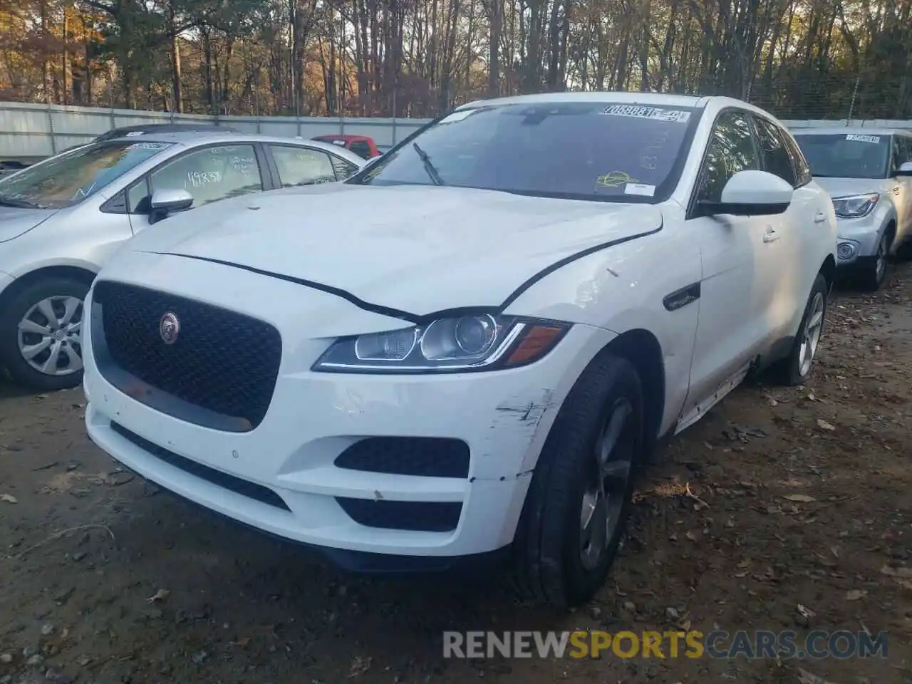 2 Photograph of a damaged car SADCJ2FX9LA644383 JAGUAR F-PACE 2020